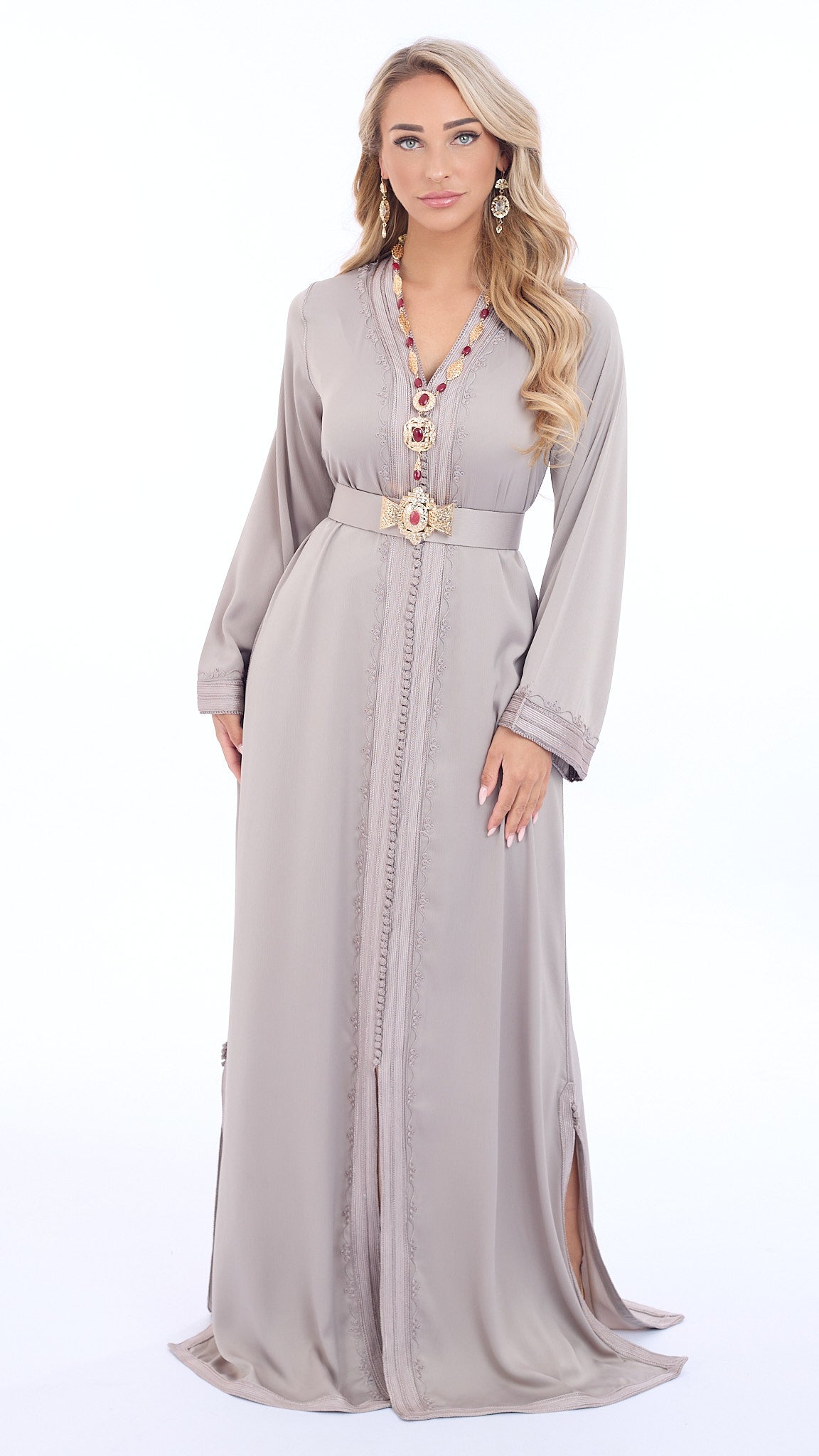 Caftan Riham Thistle