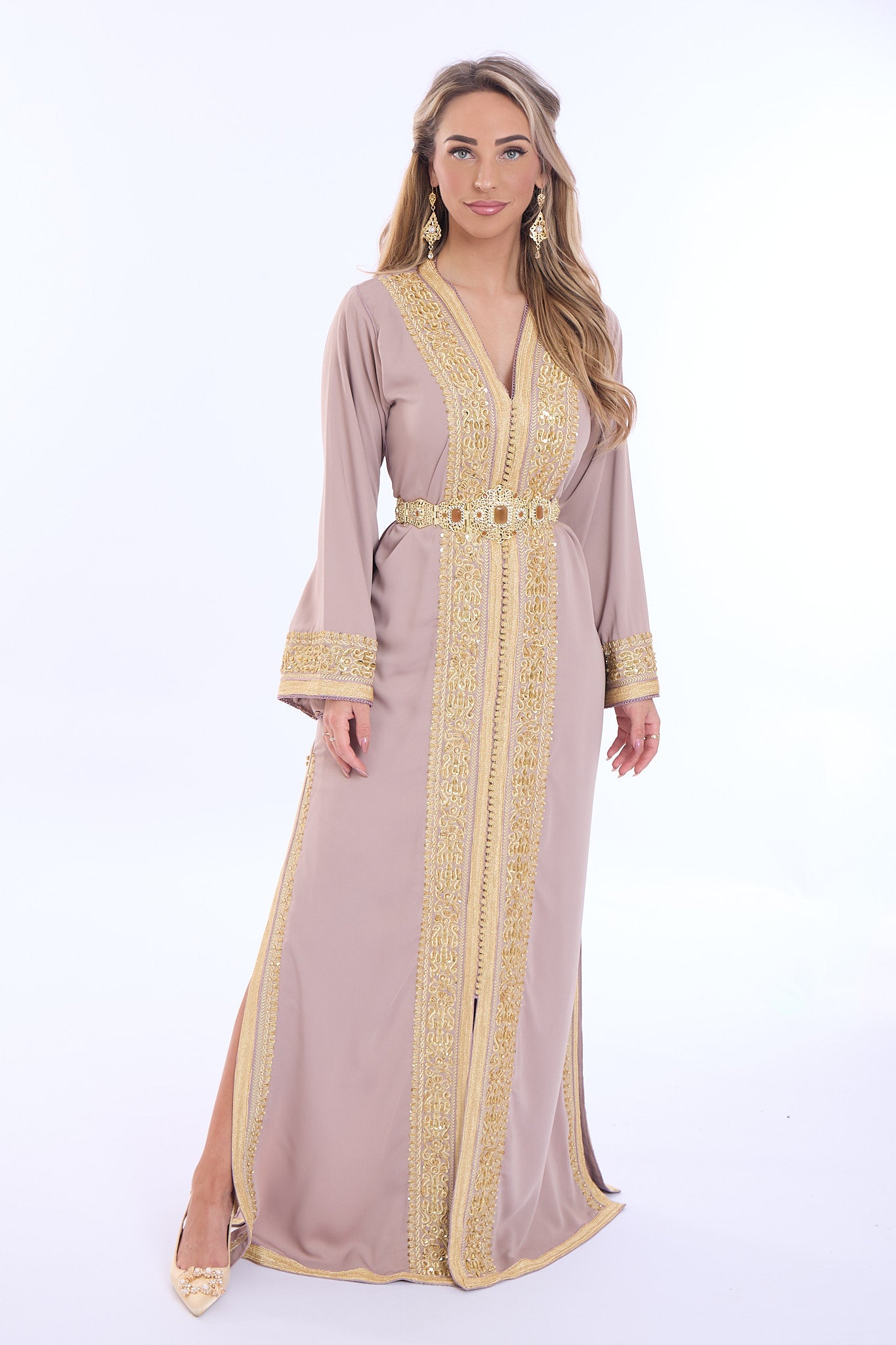 Caftan  Lina Light Pink