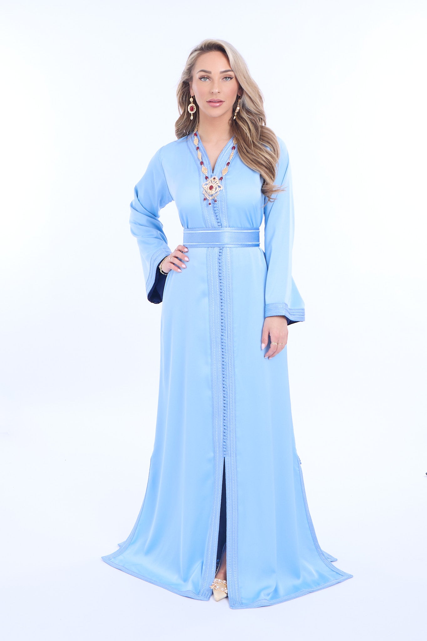 Caftan Imaan Lightblue
