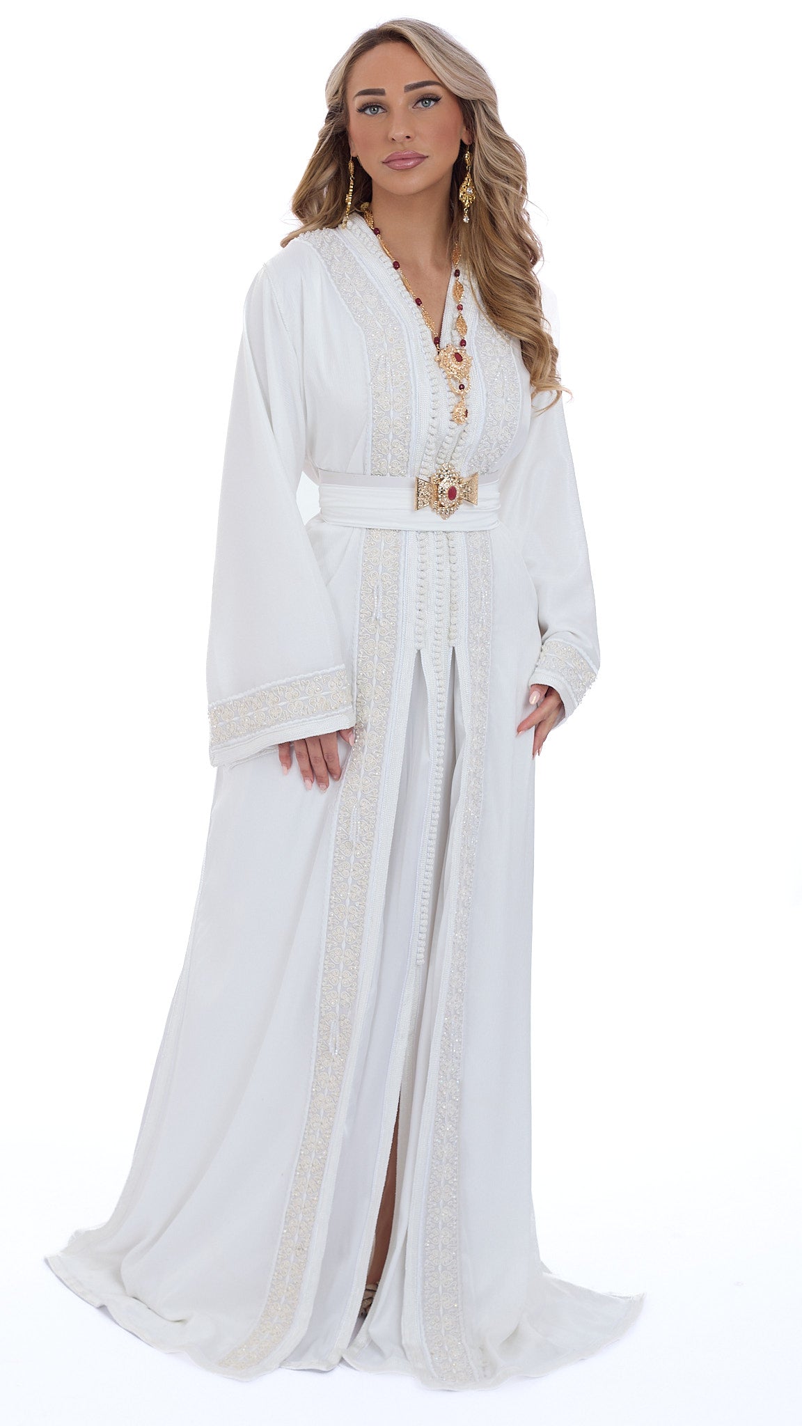 Caftan Maram Brokenwhite