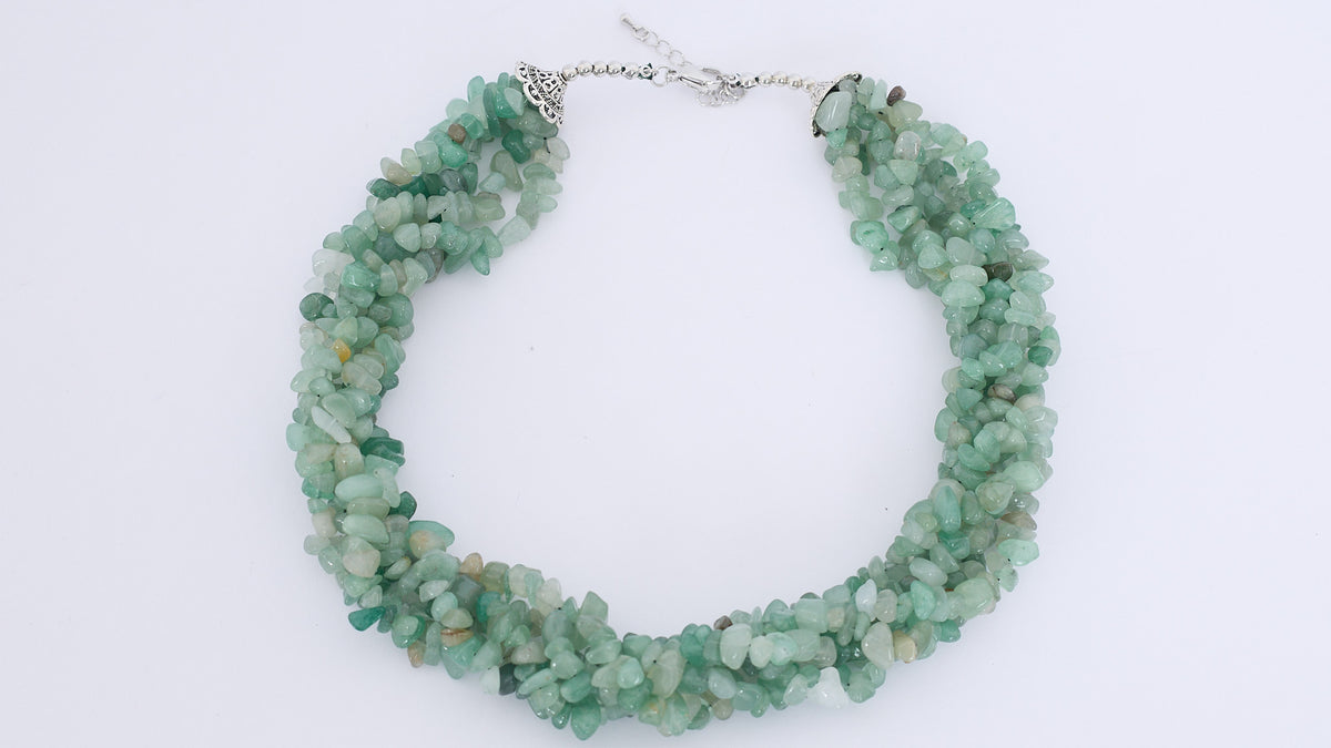 Necklace Zozo Darkseagreen