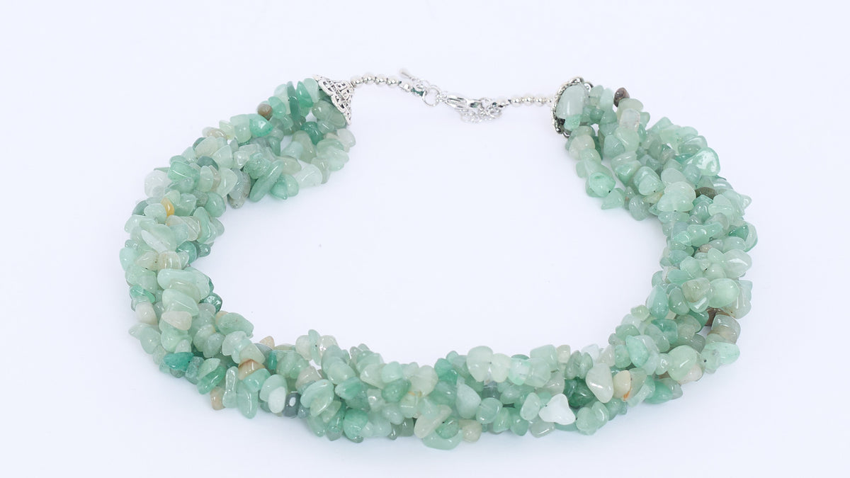 Necklace Zozo Darkseagreen