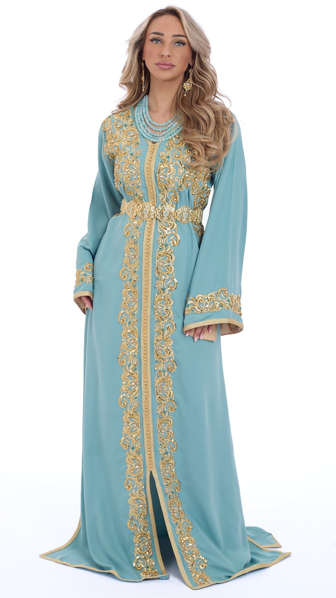 Caftan Rawan Turquiose