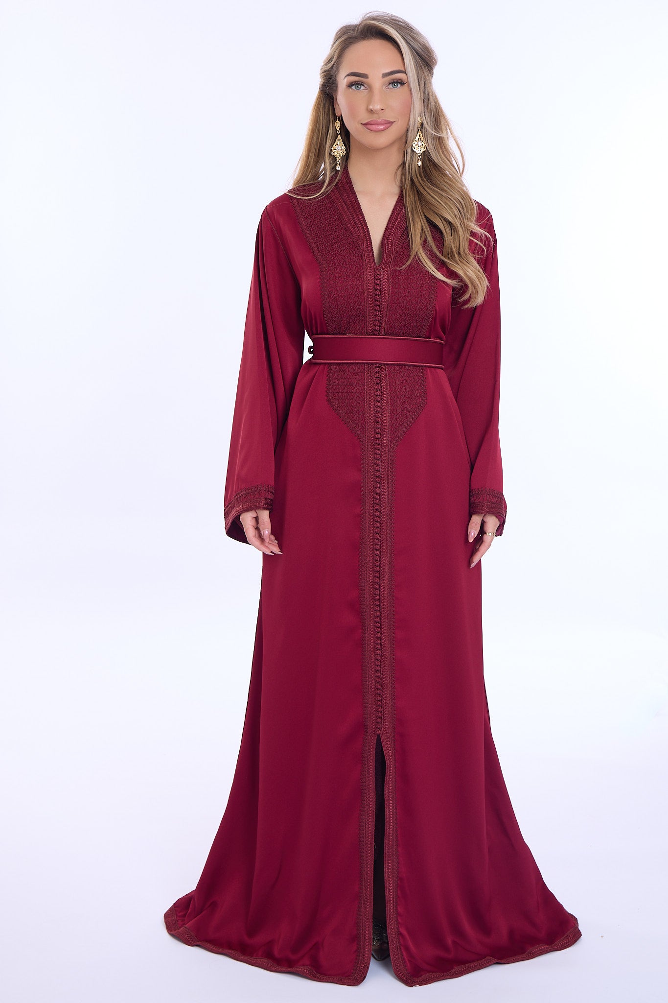 Caftan Ambar  Pomegrante