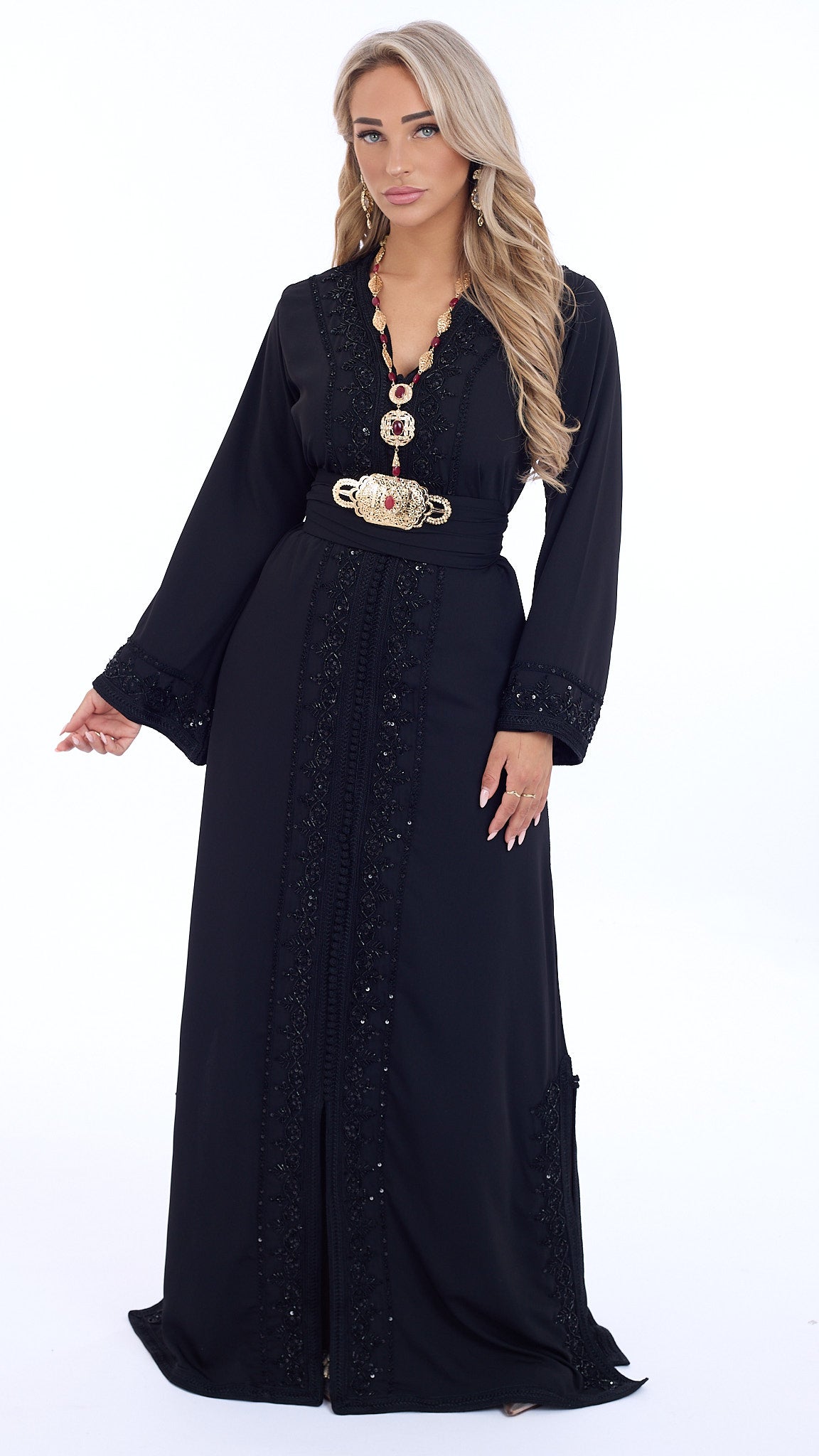 Caftan Lamyae Black