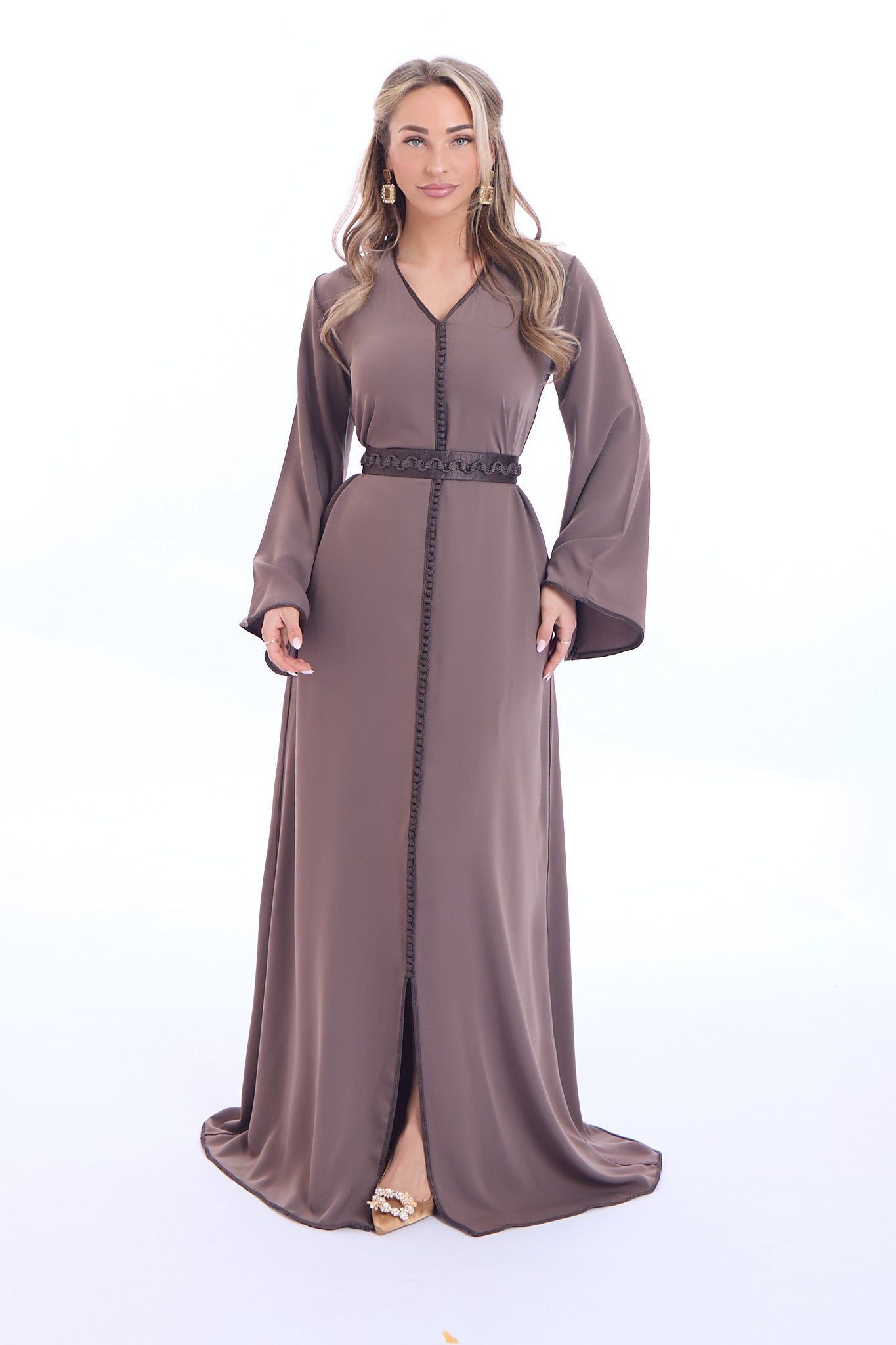 Caftan Aya Brown
