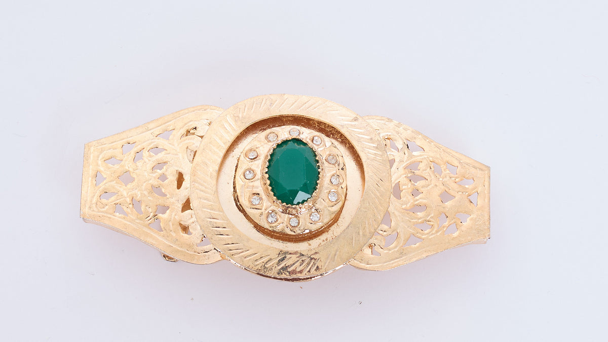 Belt Broch Zaz Gold/Darkgreen