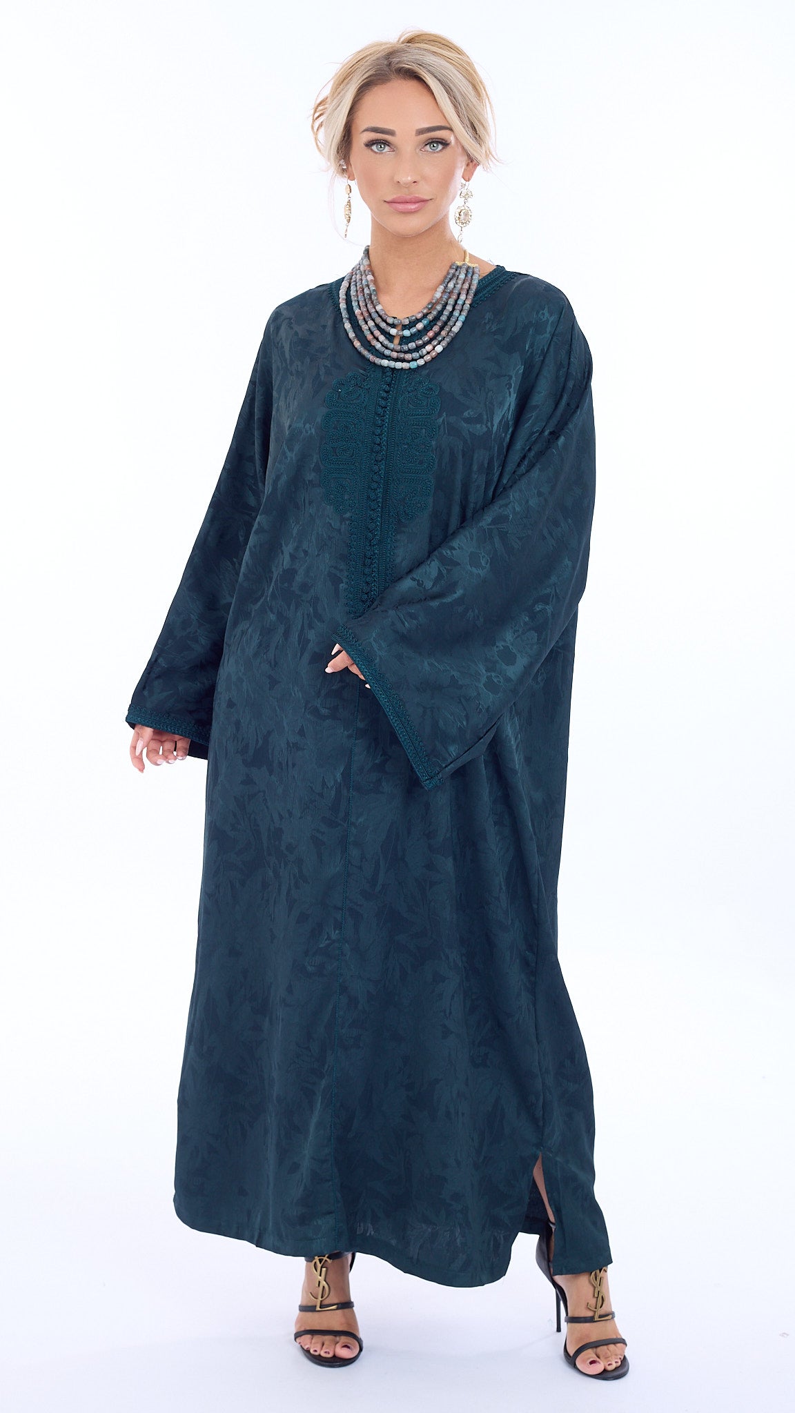 Caftan Yara Blue Petrol
