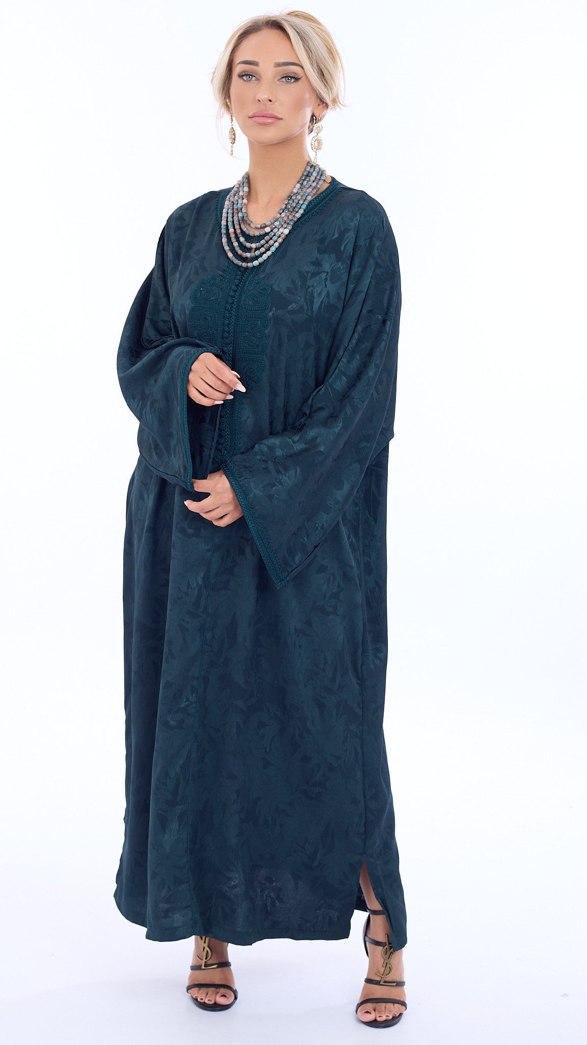 Caftan Yara Blue Petrol