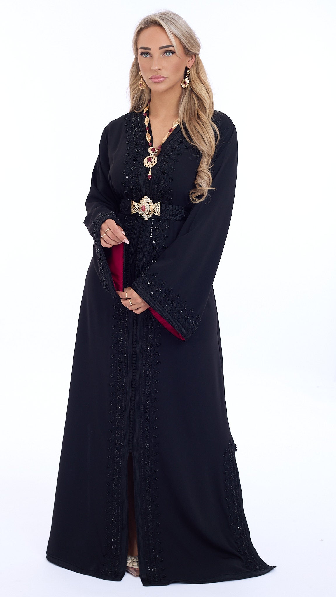 Caftan Yasmin Black
