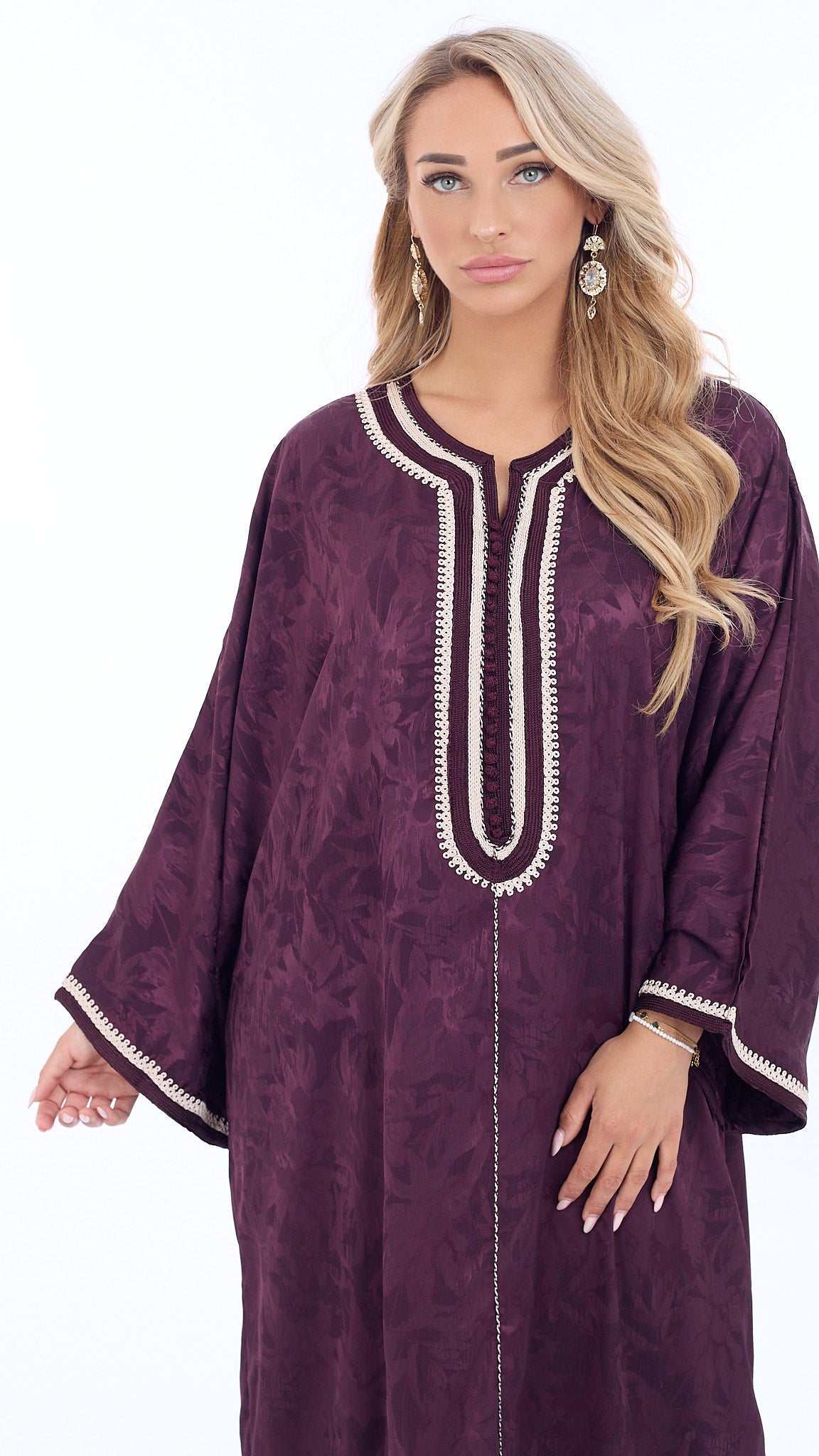 Caftan Rana Pomegrante
