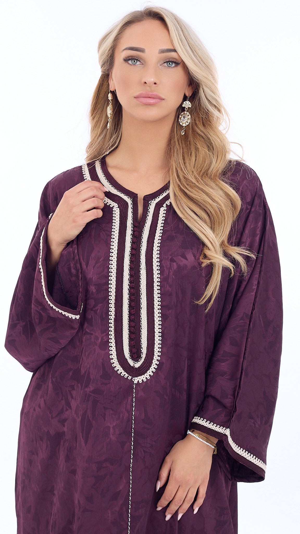 Caftan Rana Pomegrante
