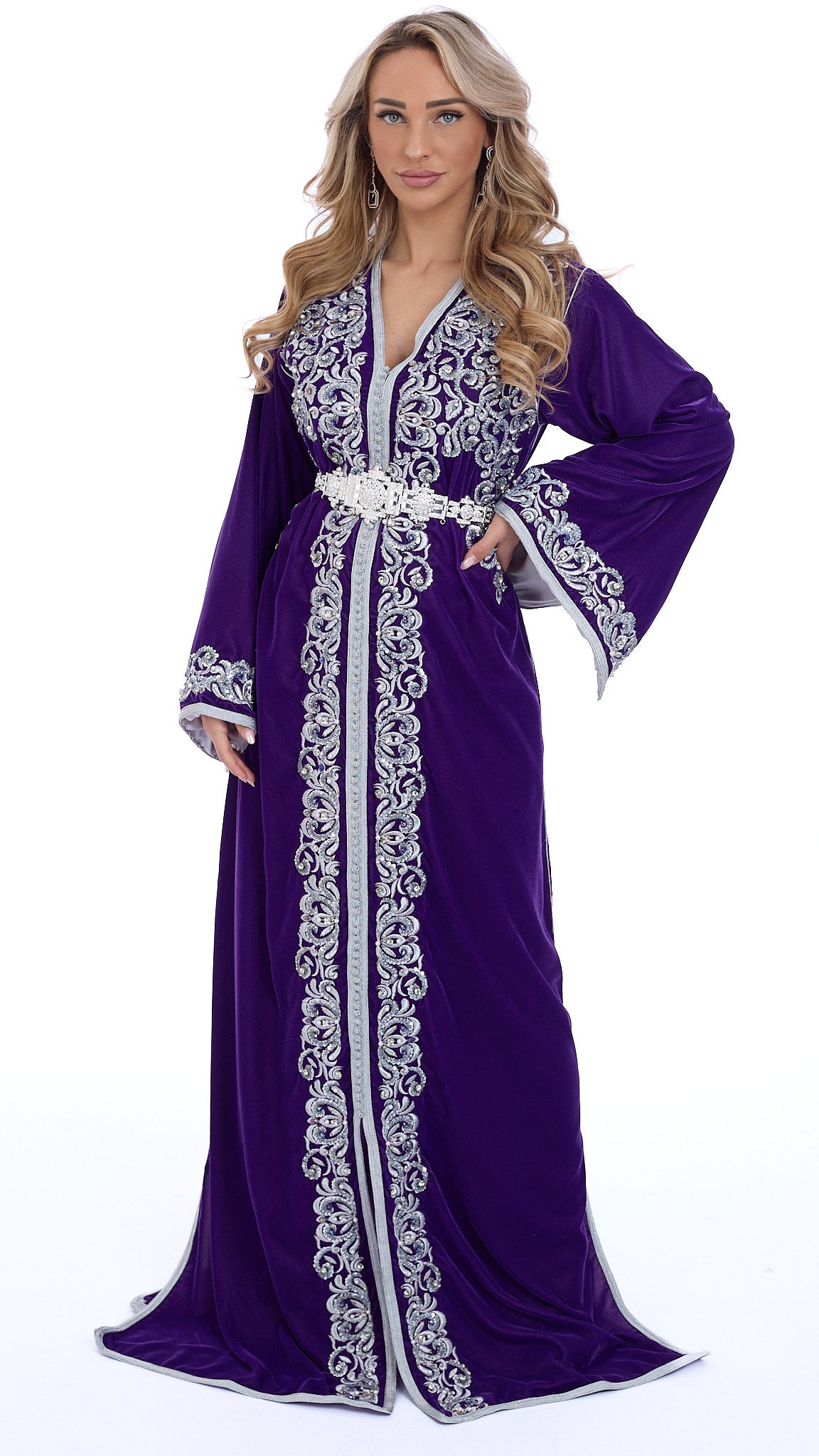 Caftan Rawan Purple