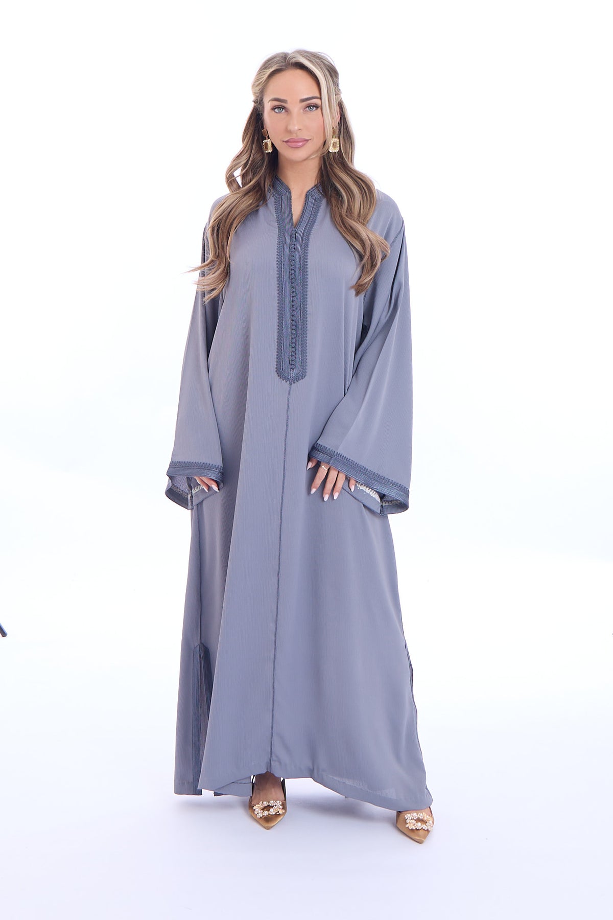 Caftan Haneen Gray