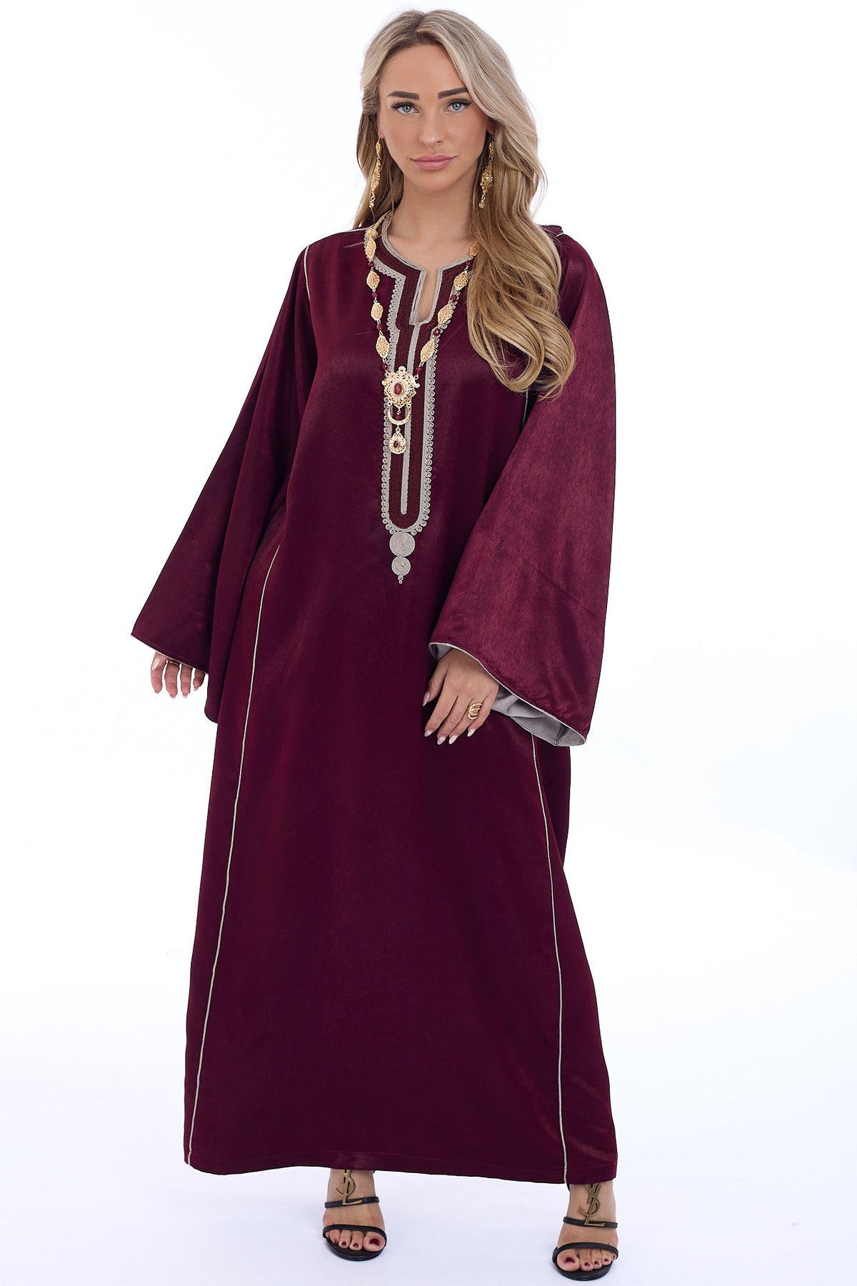Caftan Lamis Pomegrante