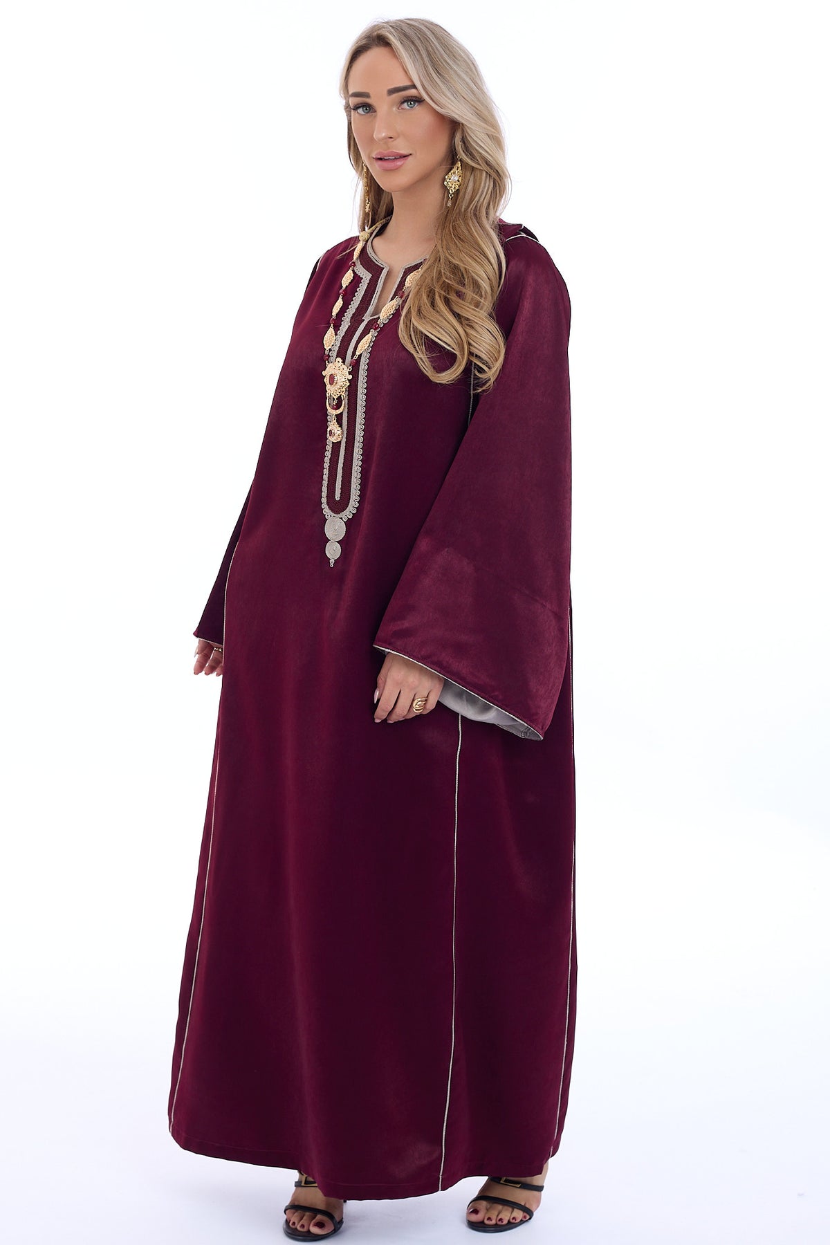 Caftan Lamis Pomegrante
