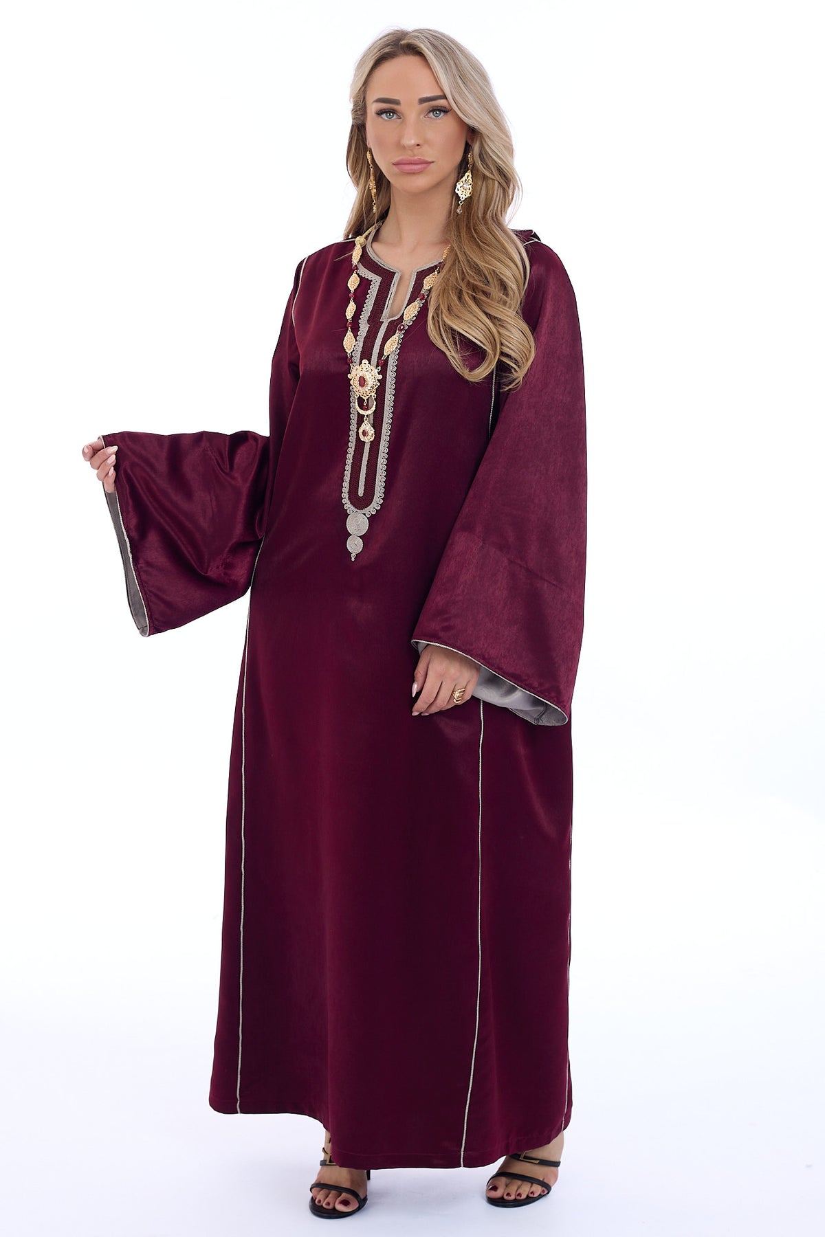 Caftan Lamis Pomegrante