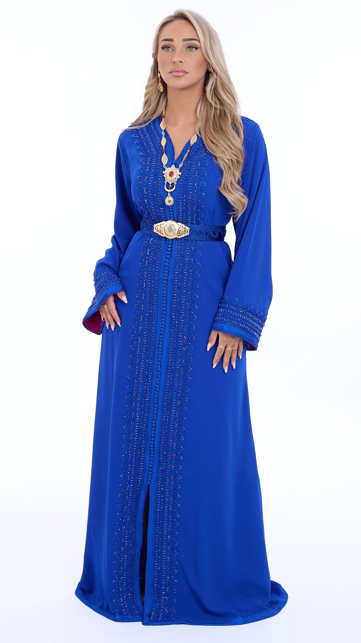 Caftan Firdouas Royalblue