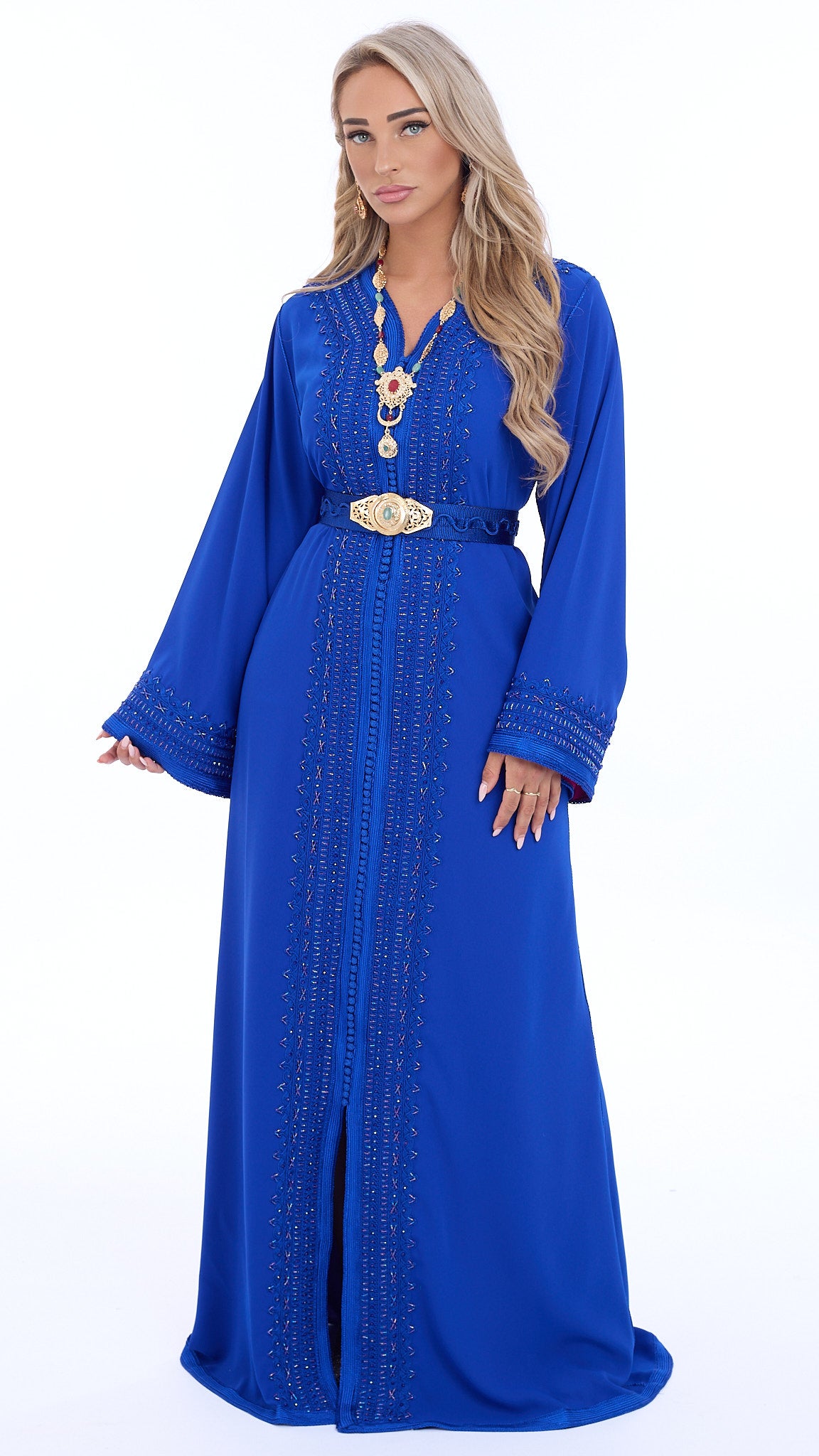 Caftan Firdouas Royalblue