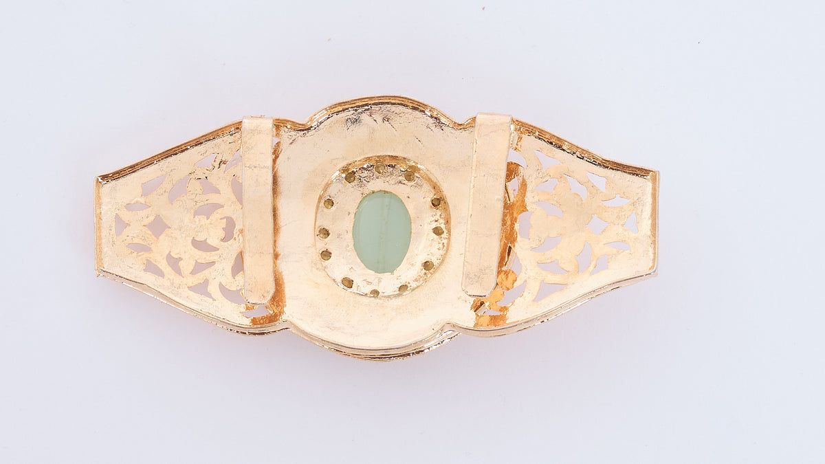 Belt Broch Zaz Gold/Mintgreen