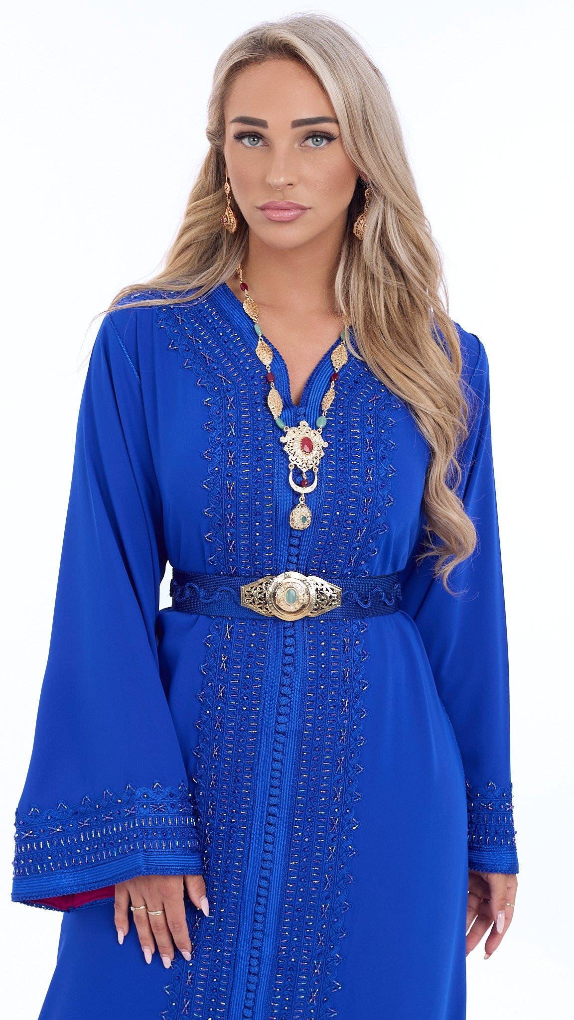 Caftan Firdouas Royalblue