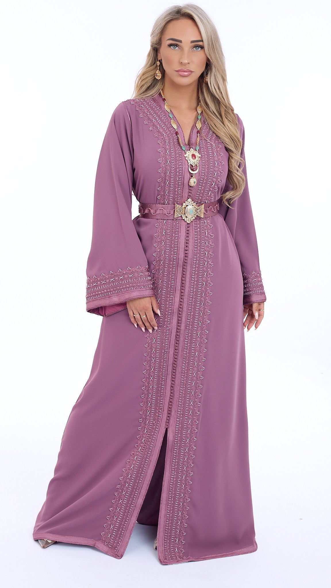 Caftan Firdouas Paleviolet pink