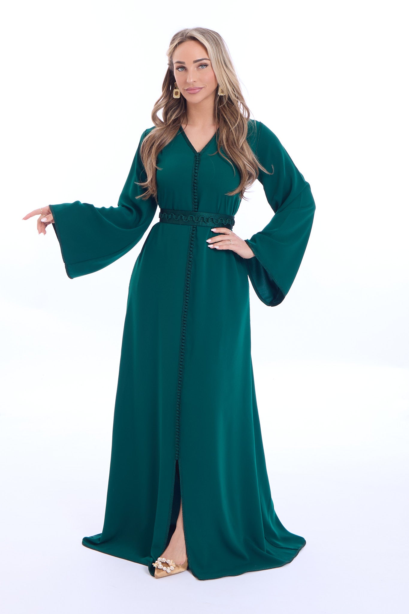 Caftan Aya Darkgreen
