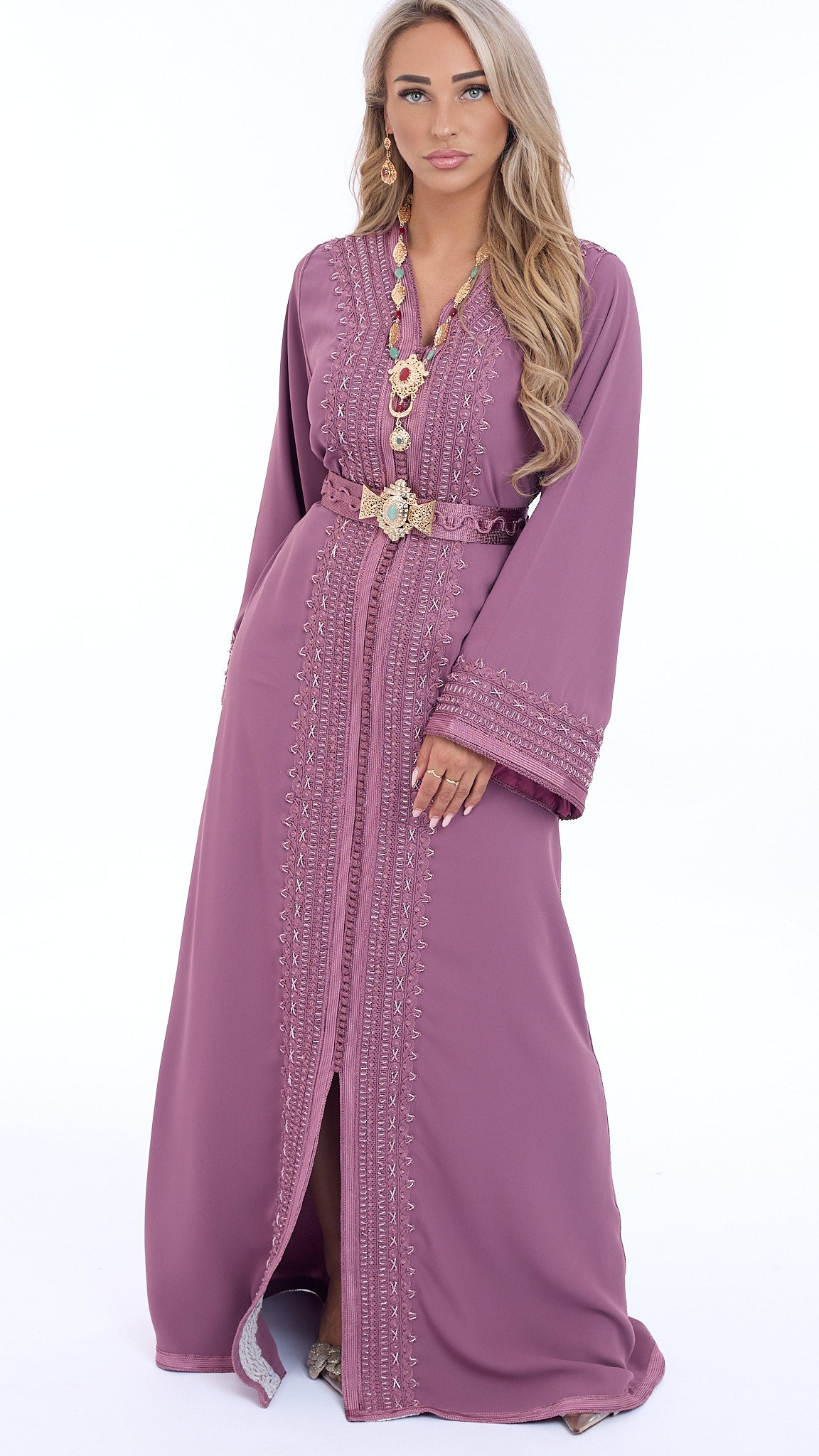 Caftan Firdouas Paleviolet pink