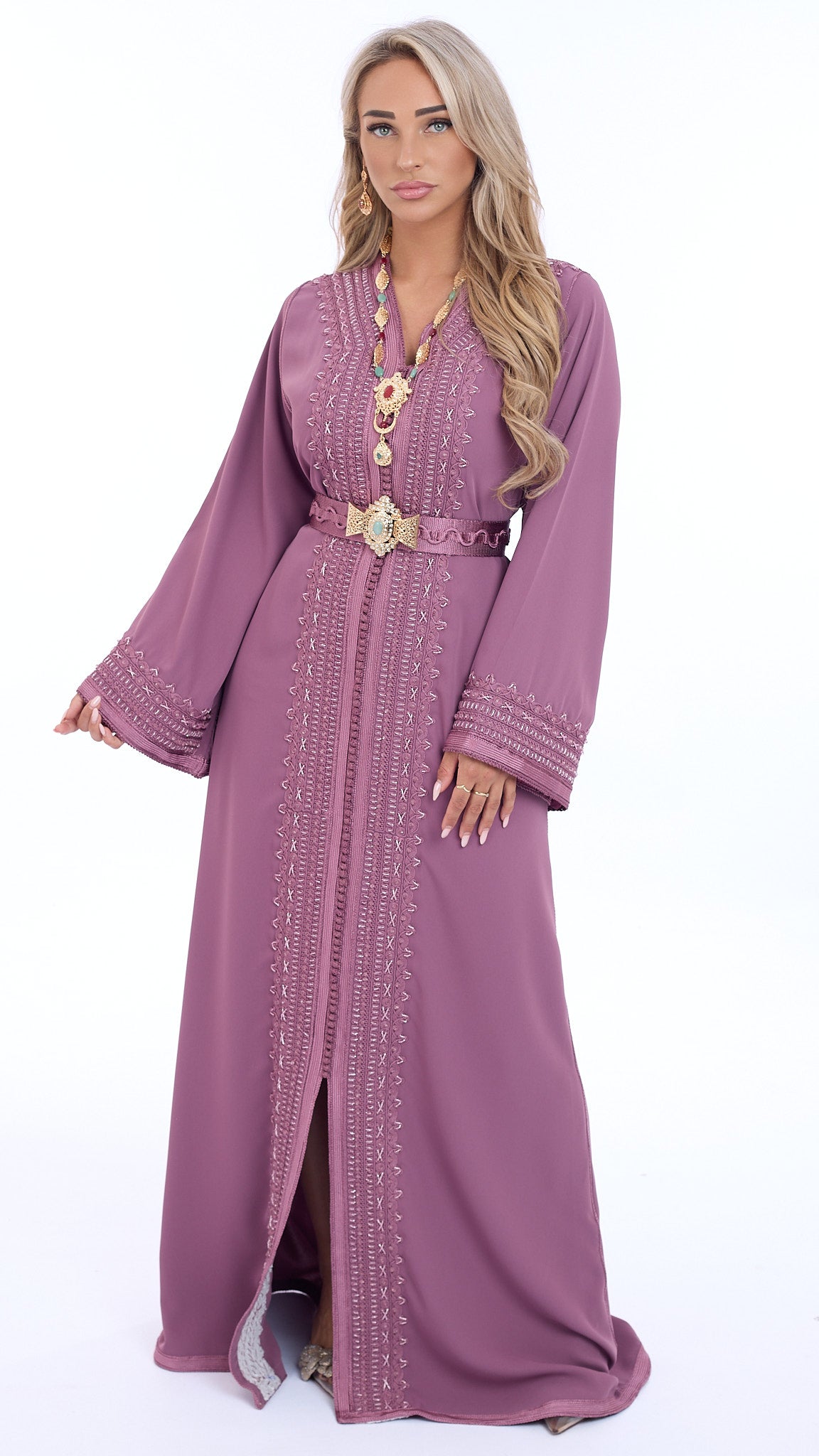 Caftan Firdouas Paleviolet pink