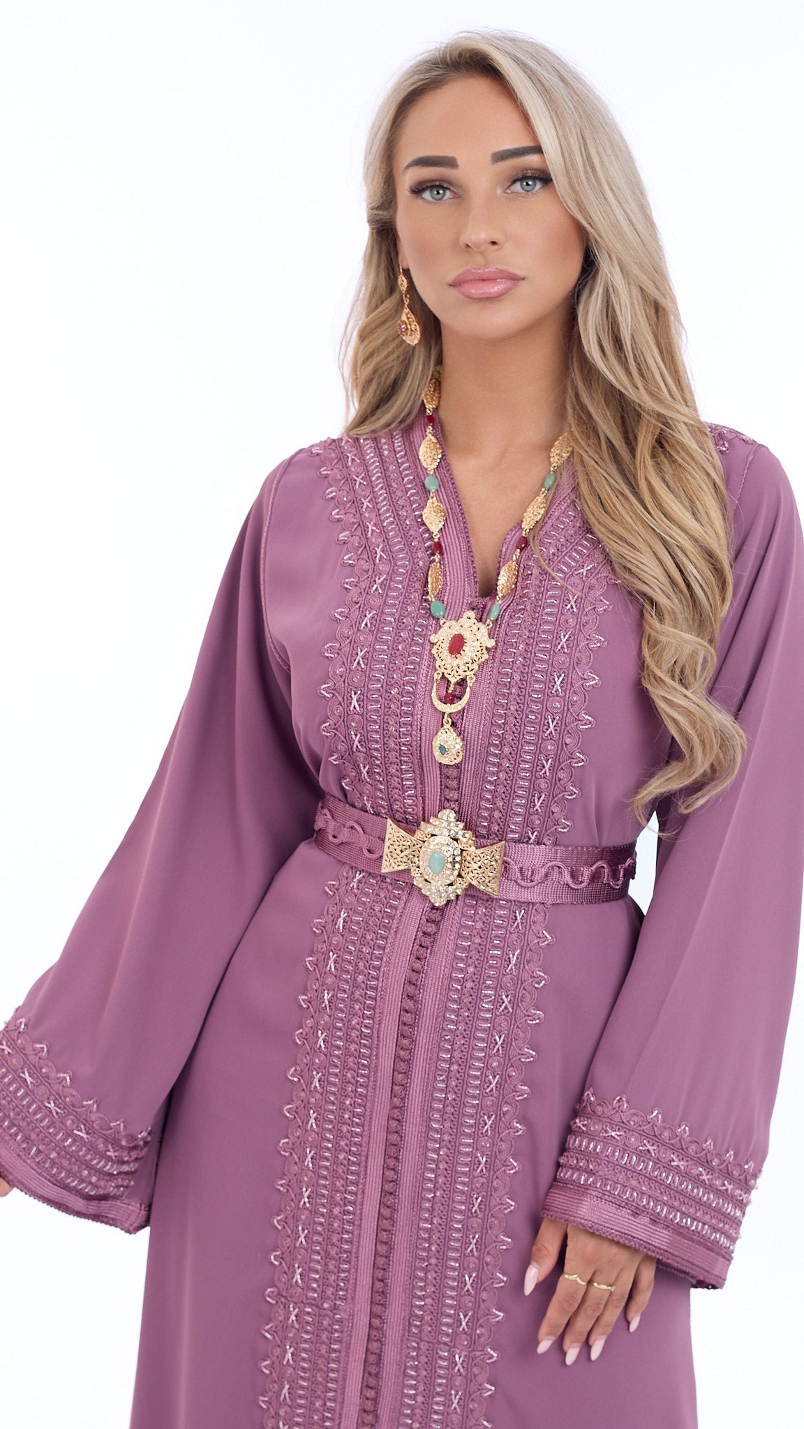 Caftan Firdouas Paleviolet pink