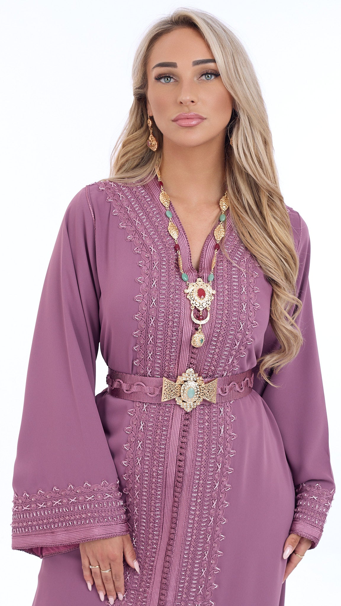 Caftan Firdouas Paleviolet pink