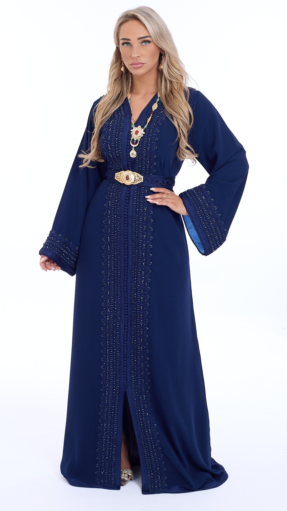 Caftan Firdouas Oxfordblue