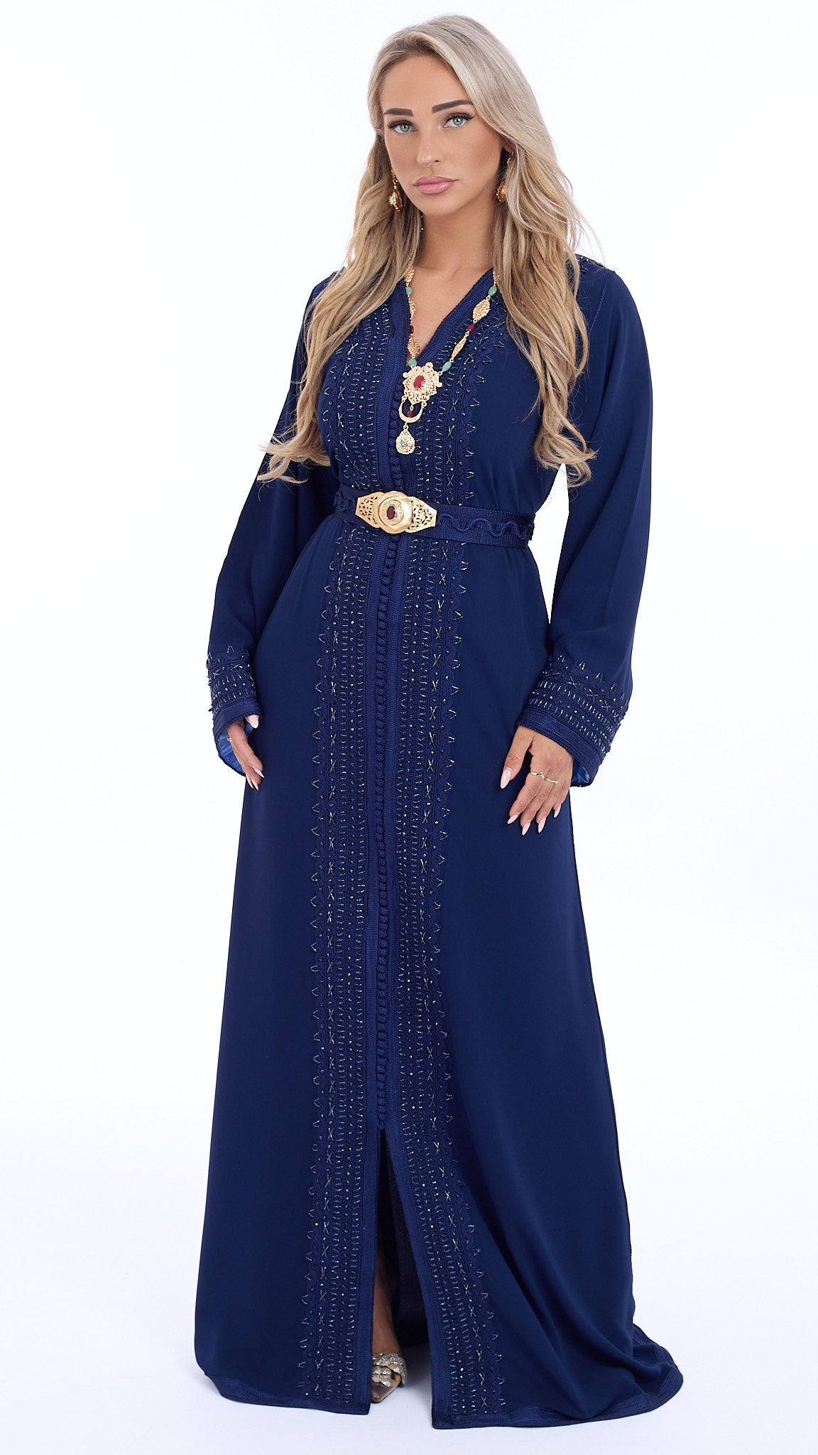 Caftan Firdouas Oxfordblue