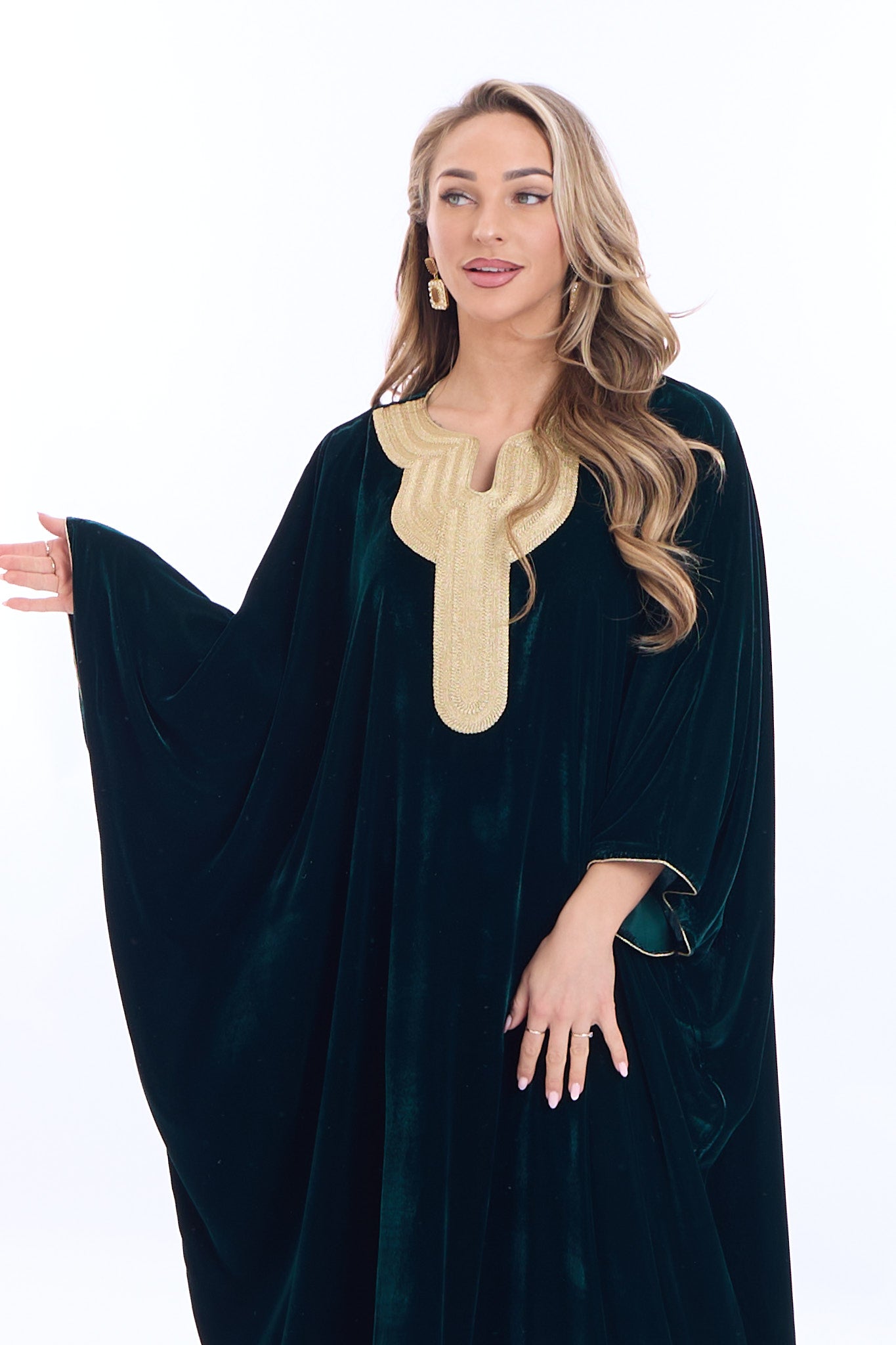 Caftan Omana Darkgreen