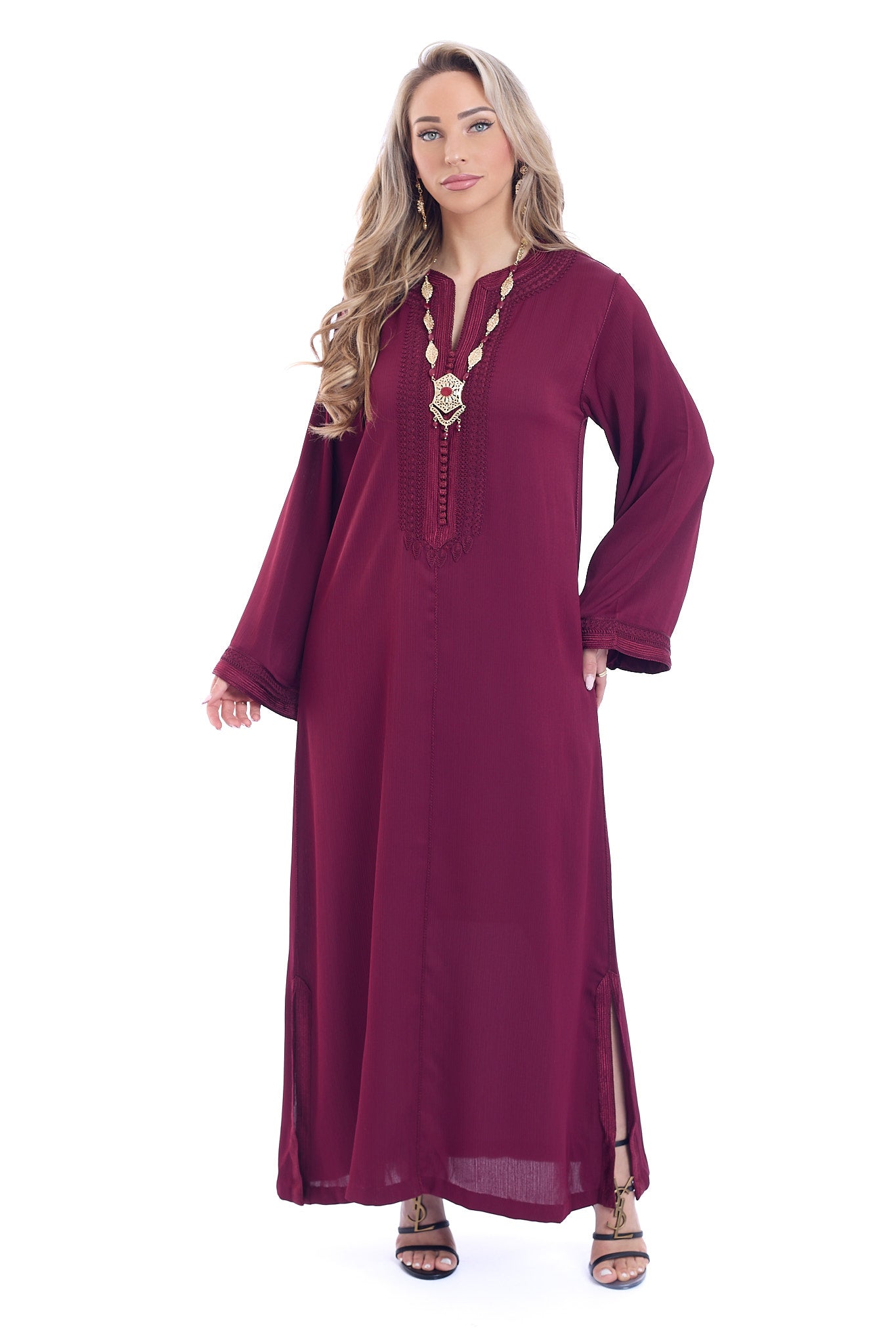 Caftan Sophie Pomegrante