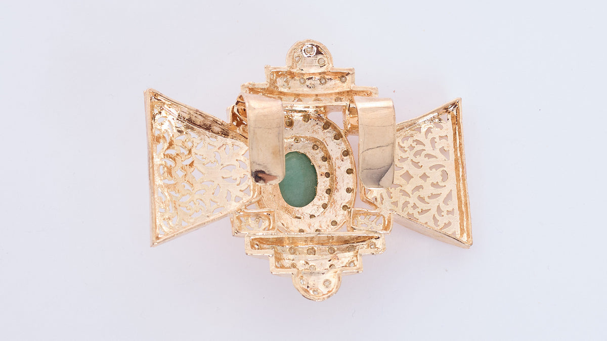 Belt Broch Yong Gold/Mintgreen