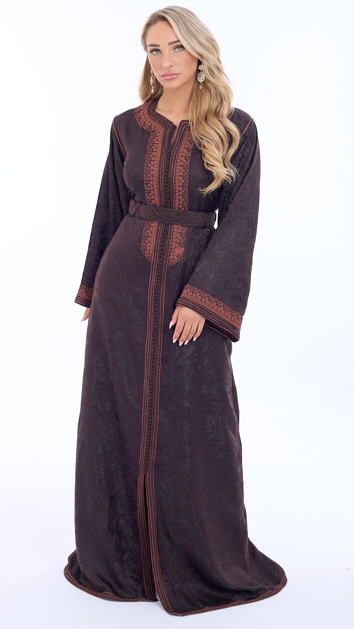 Caftan Jannah Chocolate Brown