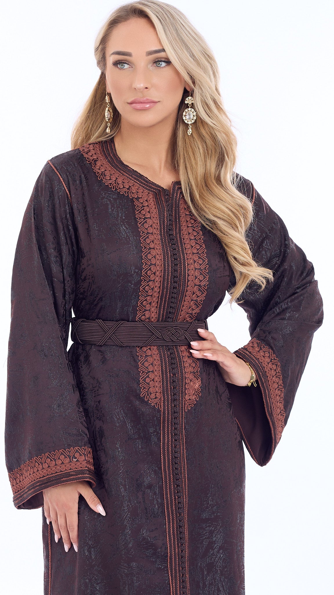 Caftan Jannah Chocolate Brown