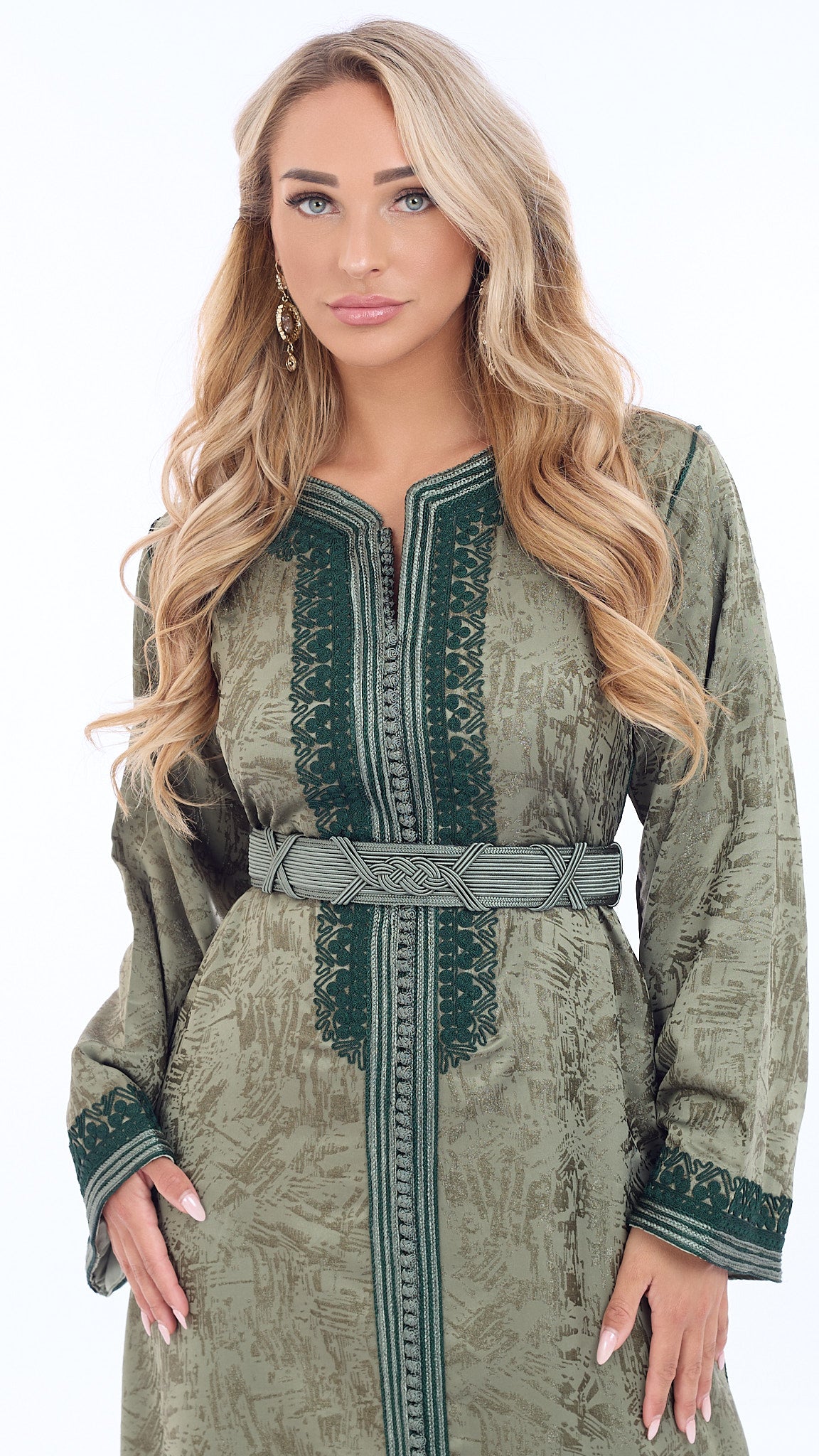 Caftan Jannah Olivegreen