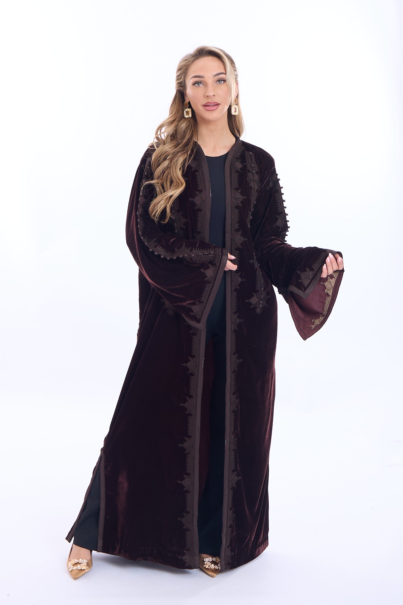 Kimono Siyah Brown