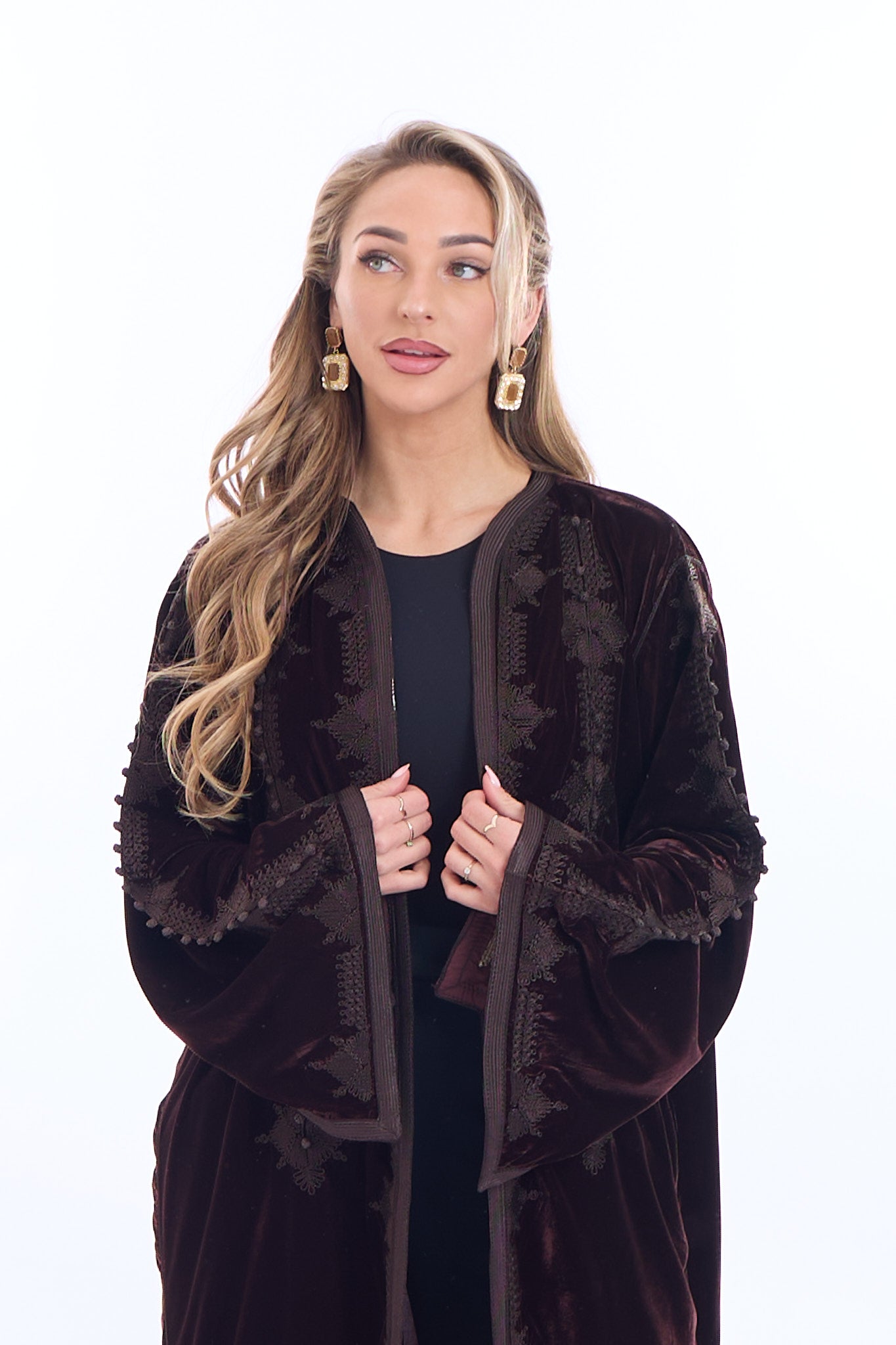 Kimono Siyah Brown