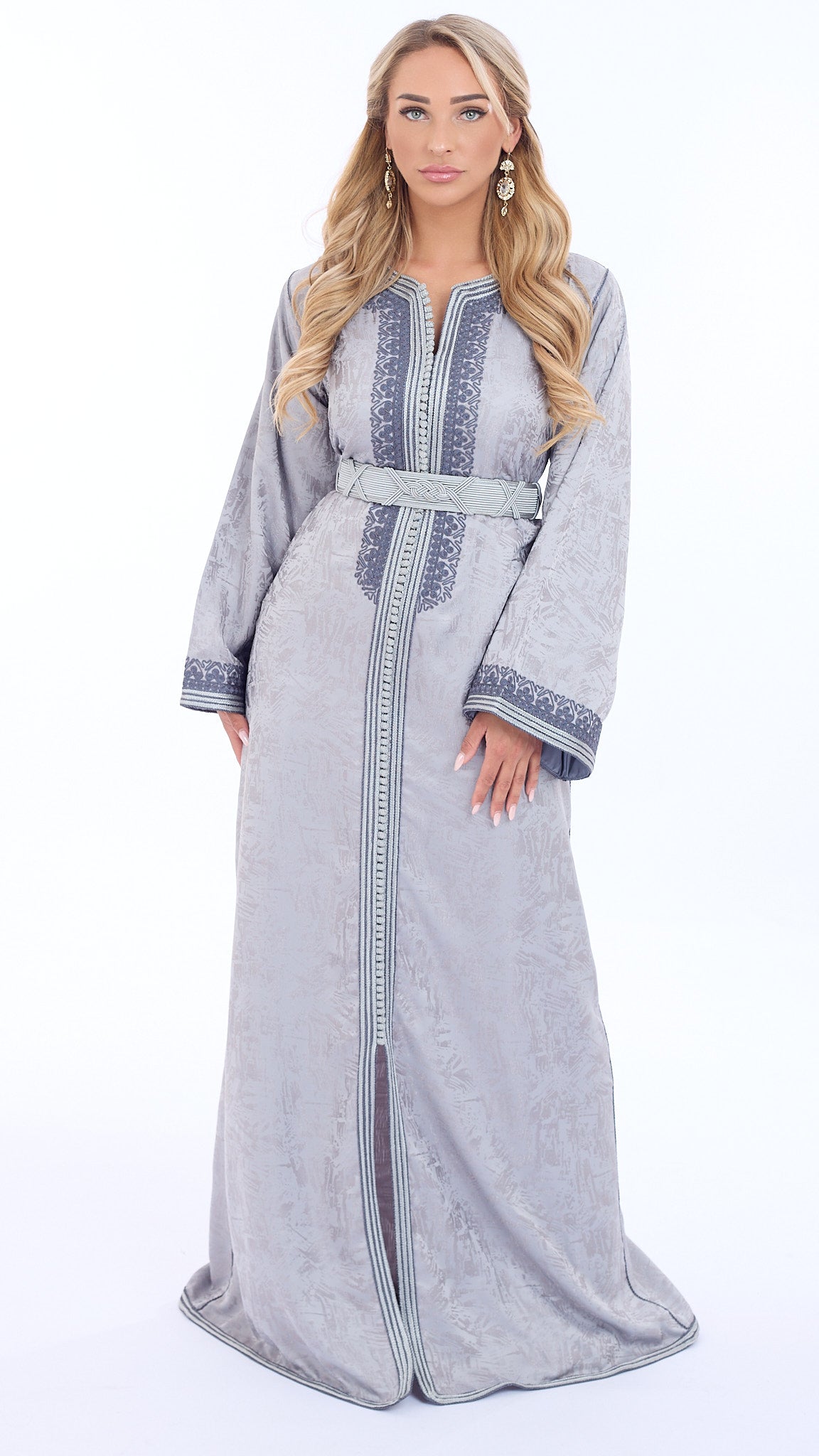 Caftan Jannah Gray