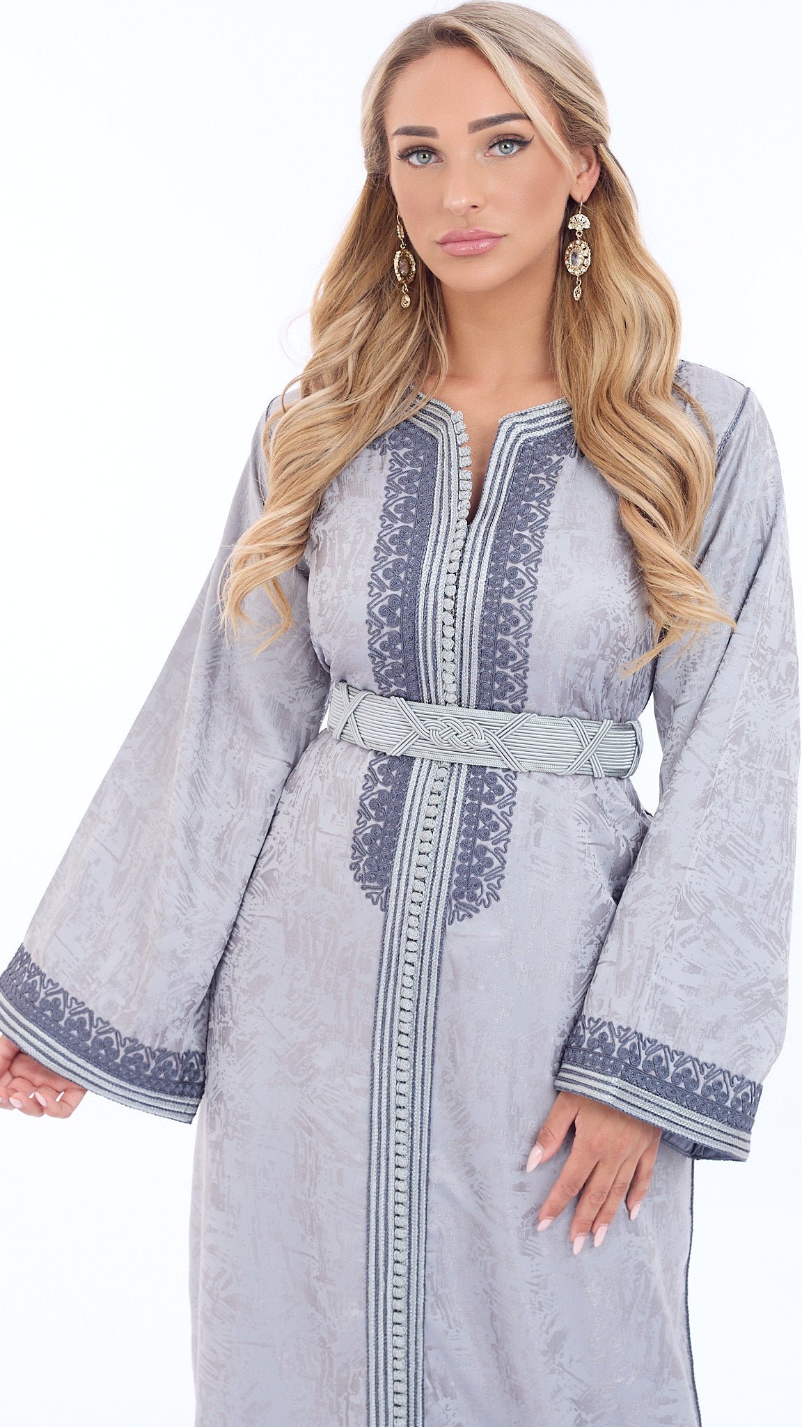 Caftan Jannah Gray