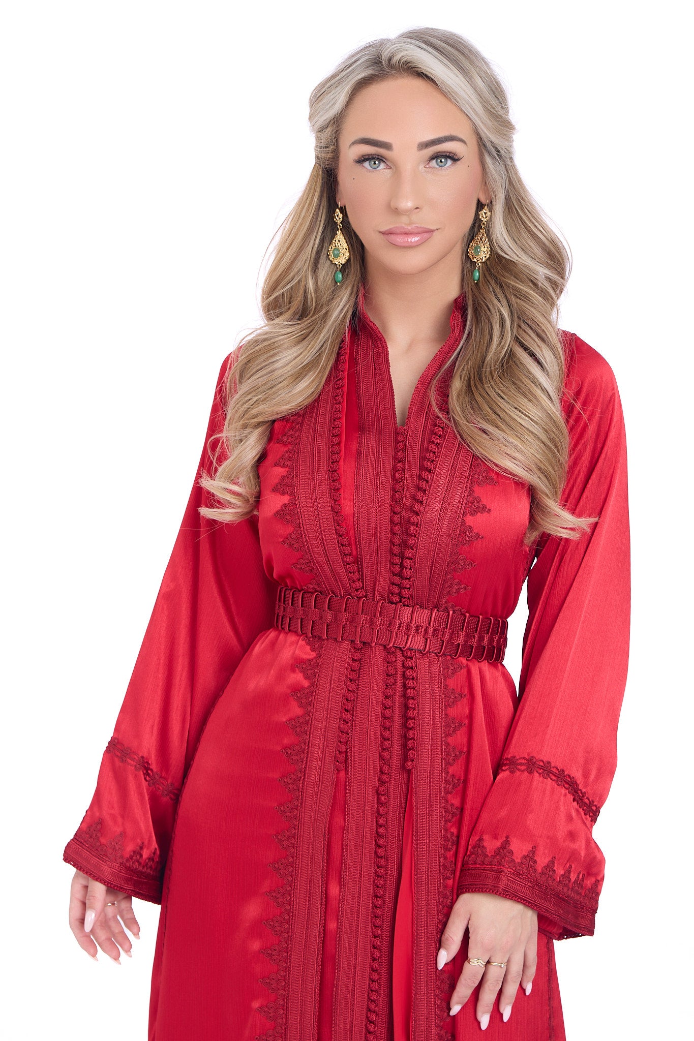 Caftan Mervat Red