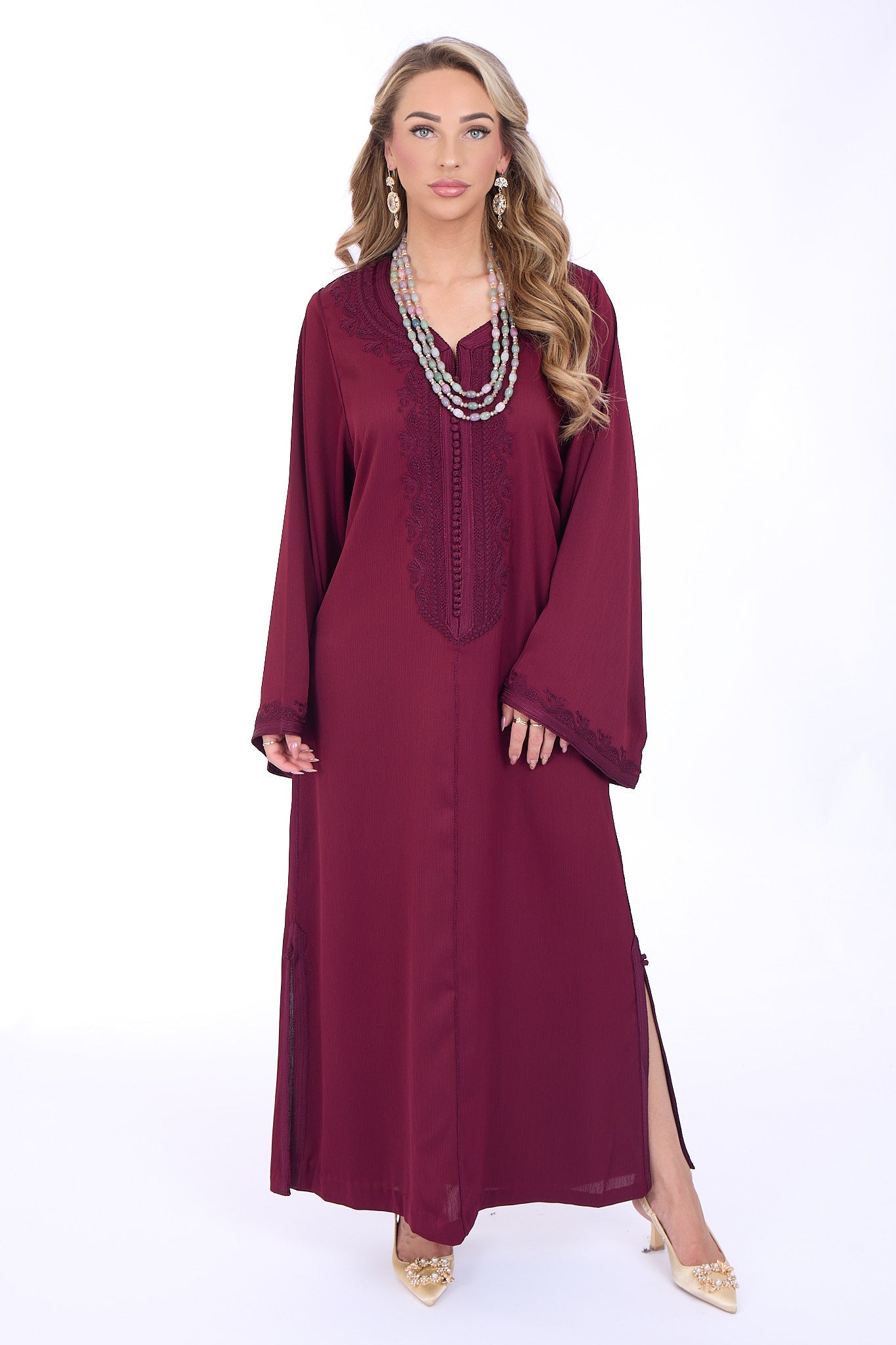 Caftan Sundus Pomegrante