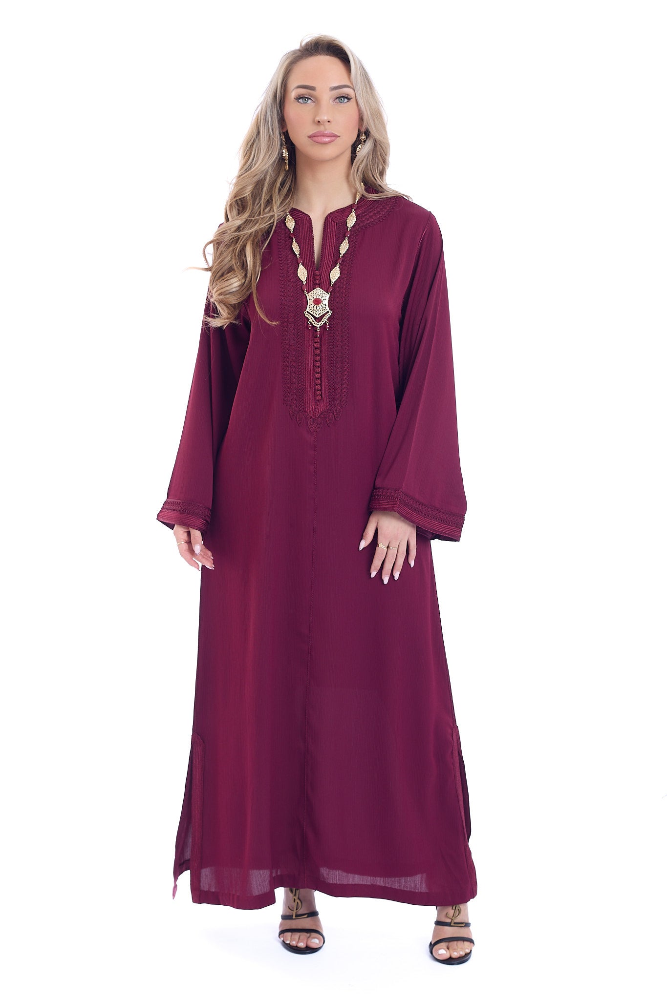 Caftan Sophie Pomegrante