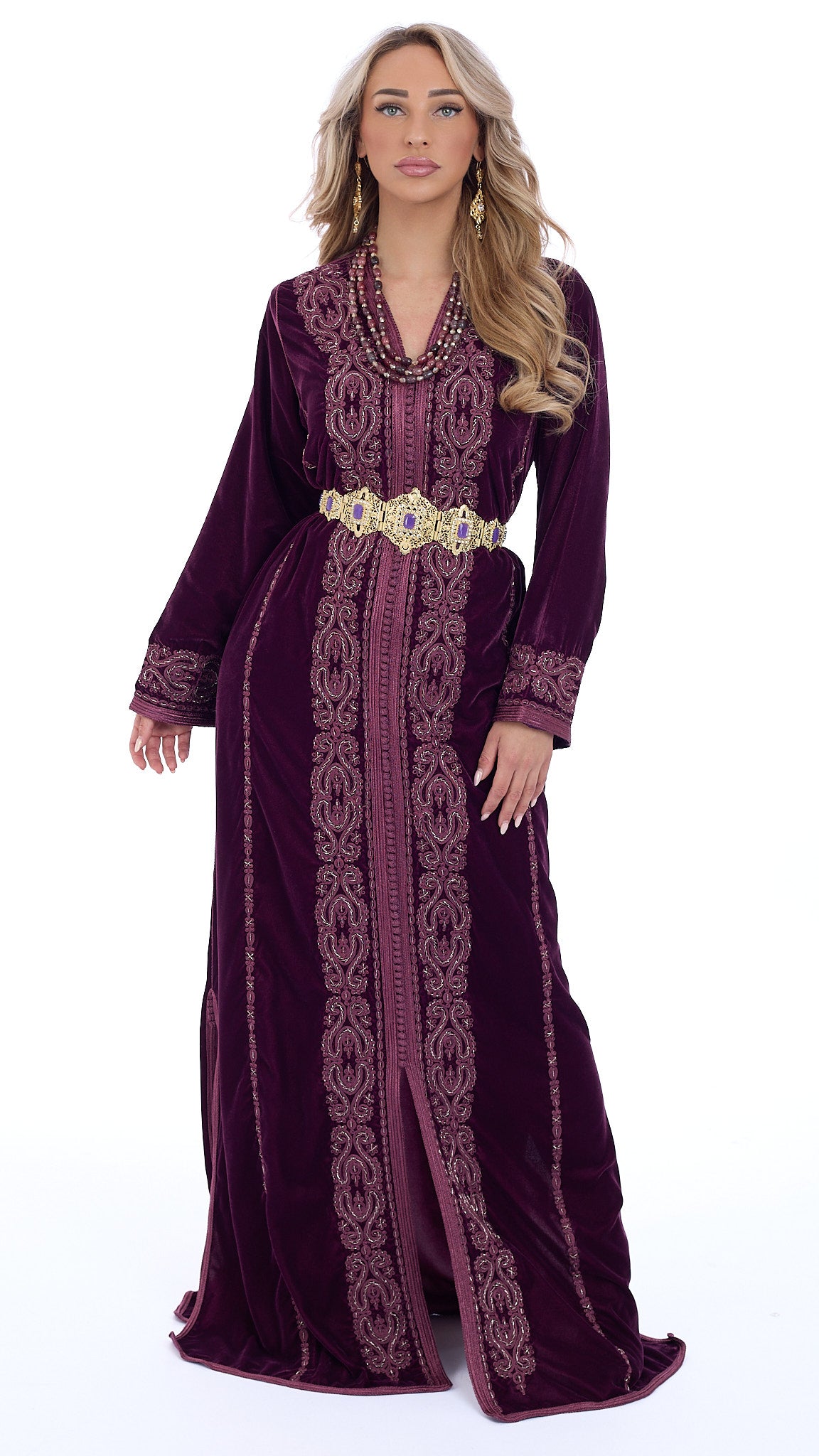 Caftan Dalia Purple