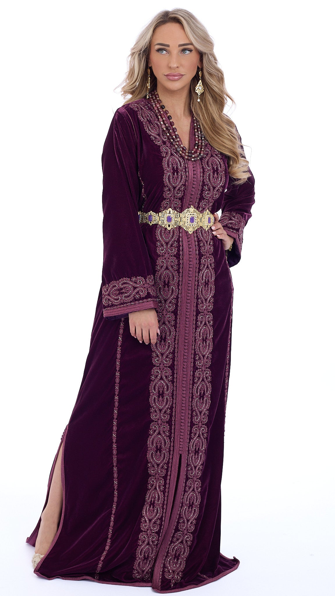 Caftan Dalia Purple