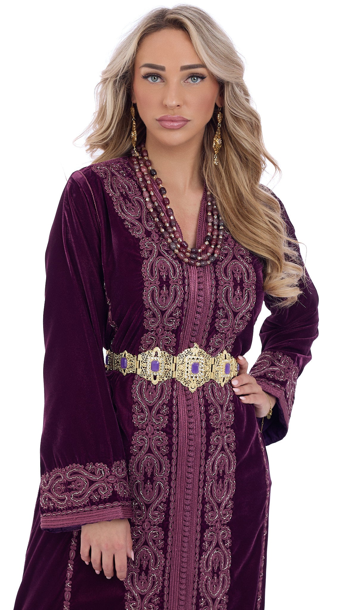 Caftan Dalia Purple
