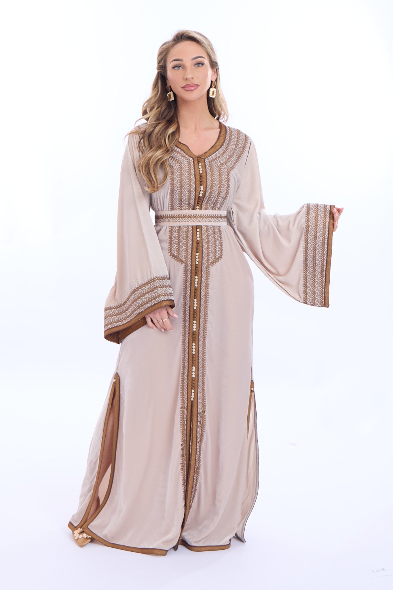 Caftan Huda Cream